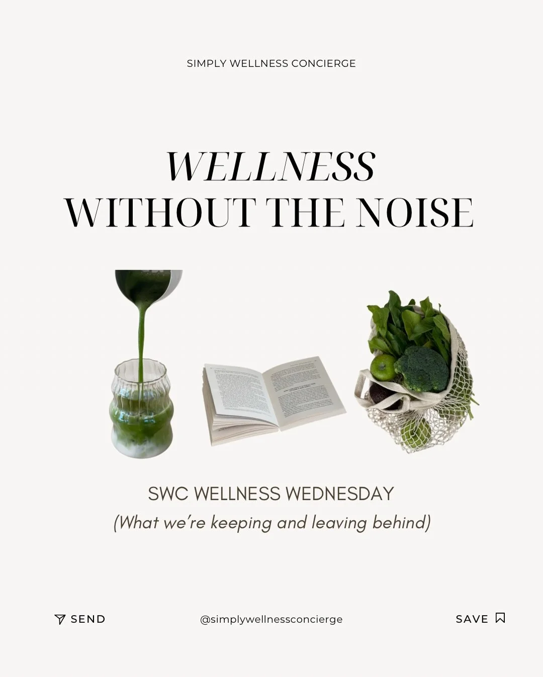 Not all wellness advice deserves to come with you this year.

Some of it helped.

Some of it just made things harder than they needed to be.

We&rsquo;re letting go of the rules that asked too much of you...the constant restarting, the guilt when you