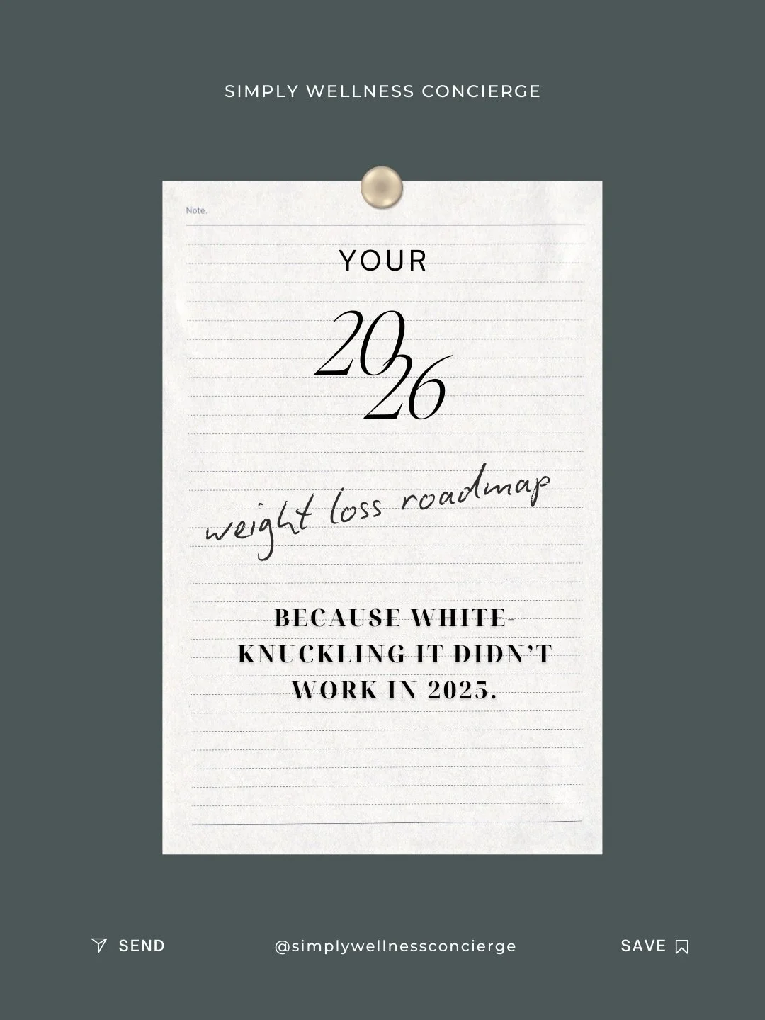 If weight loss stopped responding the way it used to, it&rsquo;s not because you forgot how to eat or move your body. 

For many women in their late 30s and 40s, hormones, metabolism, stress, and blood sugar shifts start running the show and the old 