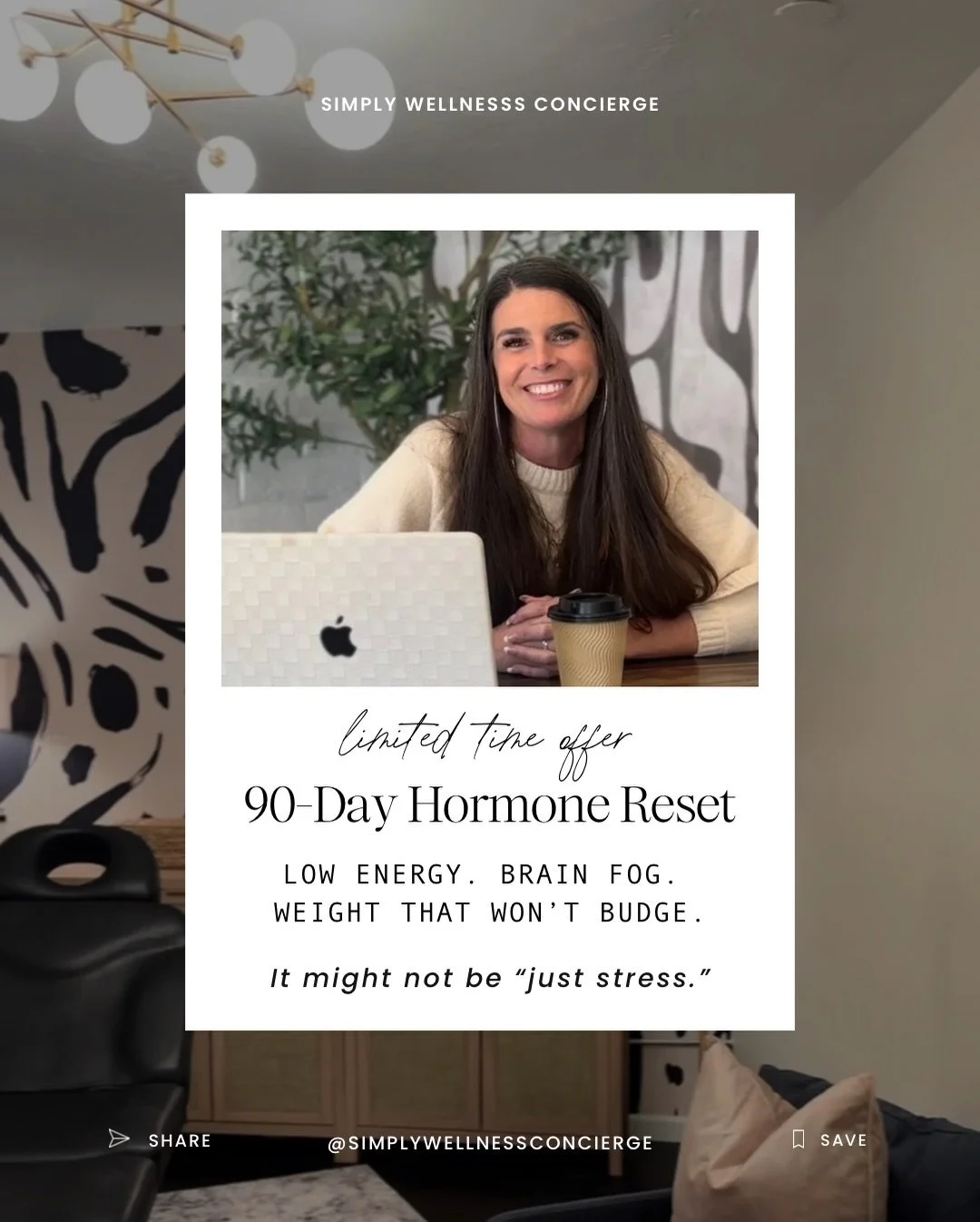 Somewhere along the way, you start to wonder if this is just how it&rsquo;s going to feel now.

Low energy that never really comes back.

💤 Sleep that isn&rsquo;t as restorative as it used to be.

Weight that feels harder to manage no matter what yo