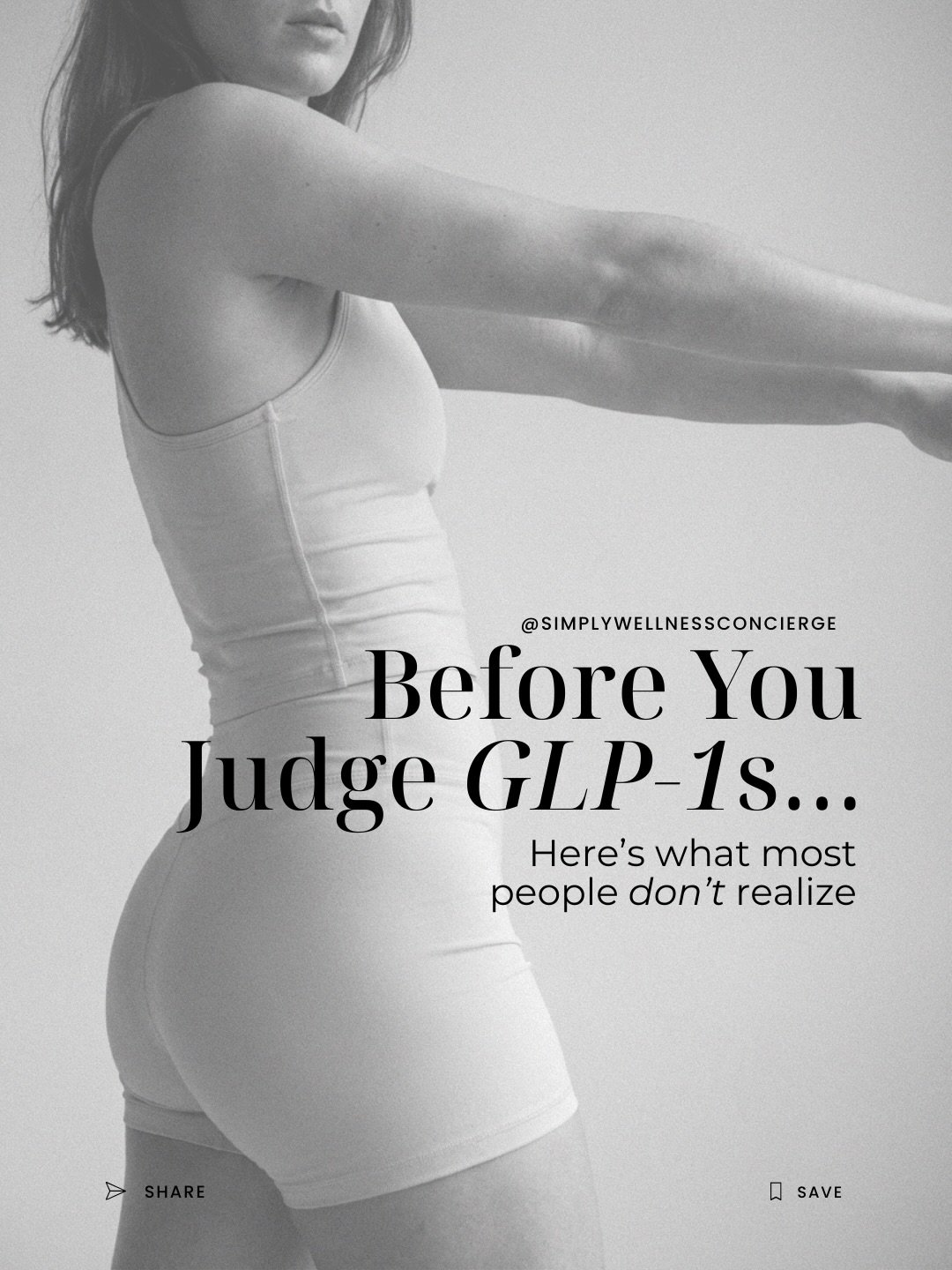 Weight loss gets judged a lot, especially when people don&rsquo;t understand what&rsquo;s actually going on in the body.

For many people, the struggle isn&rsquo;t effort.

👉🏼It&rsquo;s how hunger, fullness, and metabolism are being regulated.

GLP