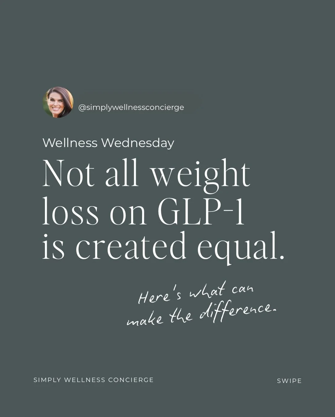 Losing weight and losing fat are not always the same thing. Here&rsquo;s what that means for women on GLP-1.

When appetite decreases significantly on GLP-1 &mdash; which is the point &mdash; it can become easy to under-eat without realizing it. And 