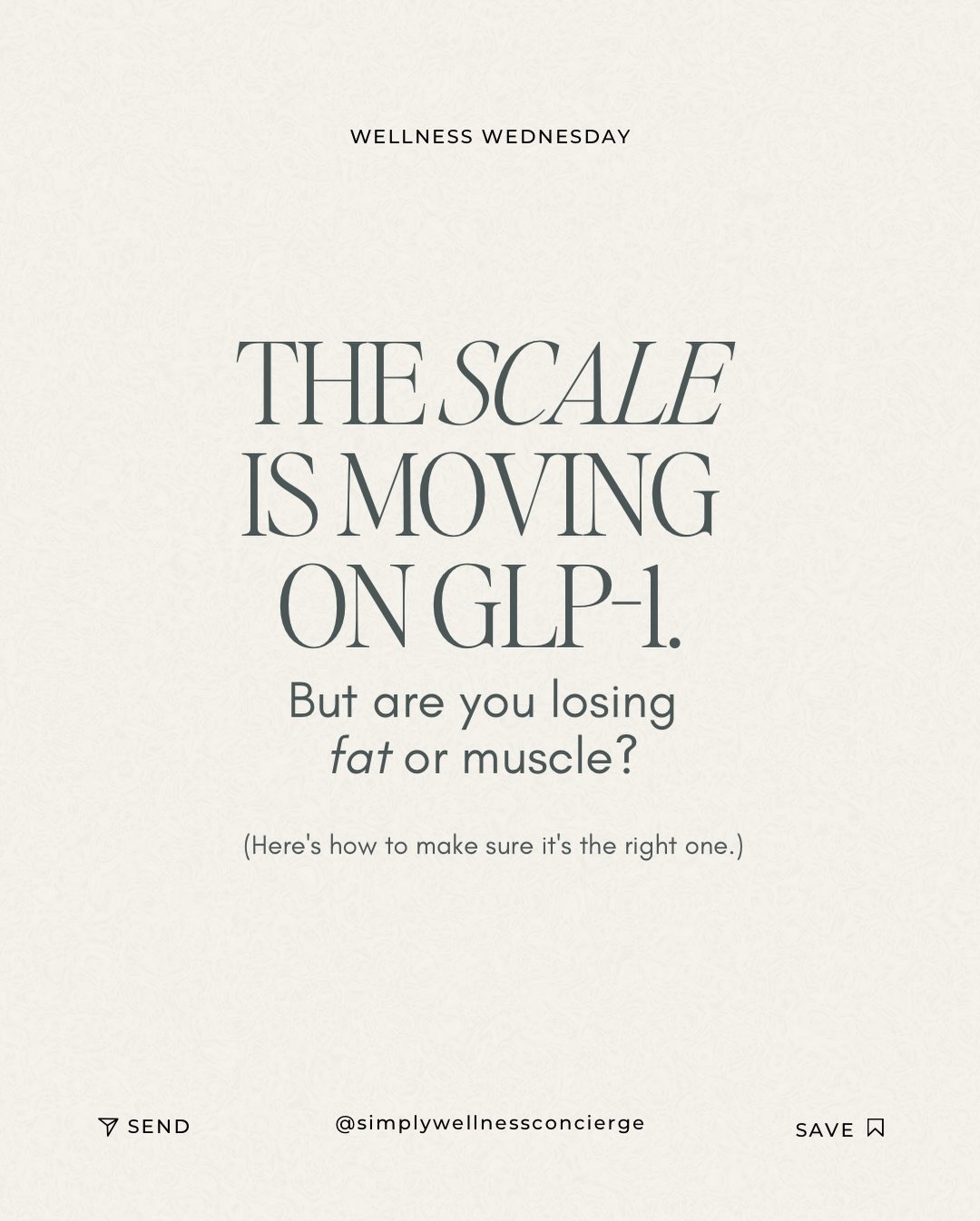 If you&rsquo;re on GLP-1 and feeling more tired and weaker than you expected, this could be why.

When GLP-1 reduces your appetite, most people naturally start eating less. And while that&rsquo;s the goal, without enough protein and and strength trai