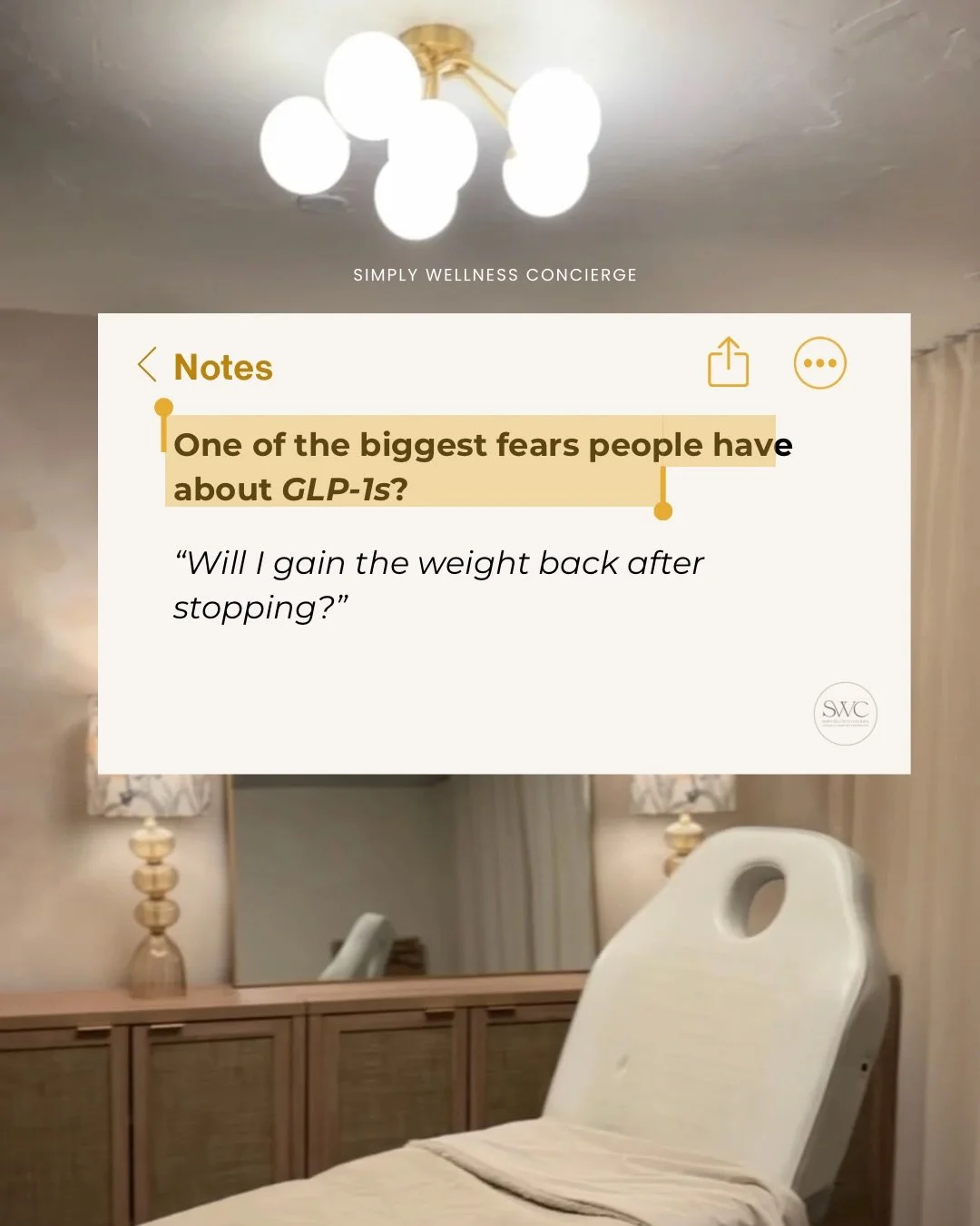 One of the biggest fears people have about GLP-1 medications?

&ldquo;Am I just going to gain all the weight back?&rdquo;

It&rsquo;s a valid question. Because sustainable weight loss is about more than just losing weight quickly.

GLP-1s can be incr