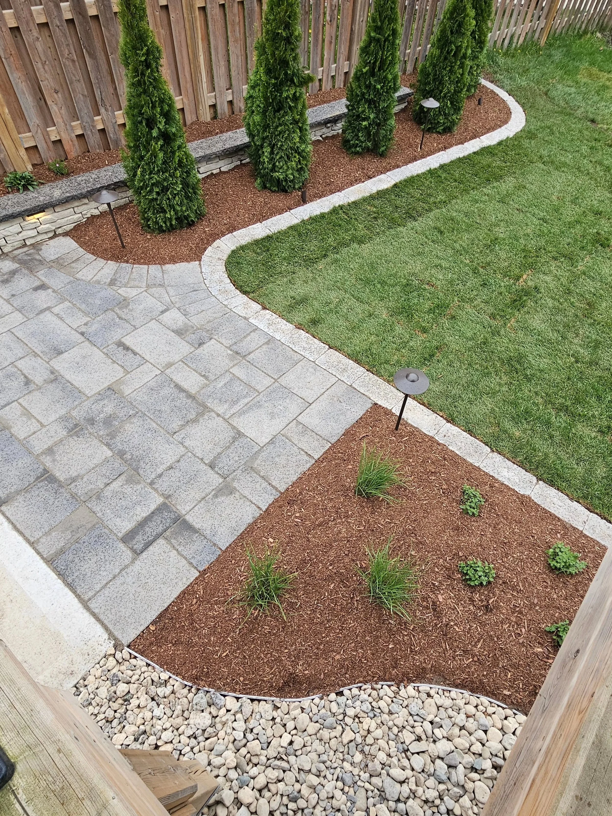 Creating another unique space for an existing client 🤝

The starting point was an awkward, sloped space that offered little room for enjoyment. Now, with some out-of-the-box thinking and functional ingenuity, they have a space that offers so much mo