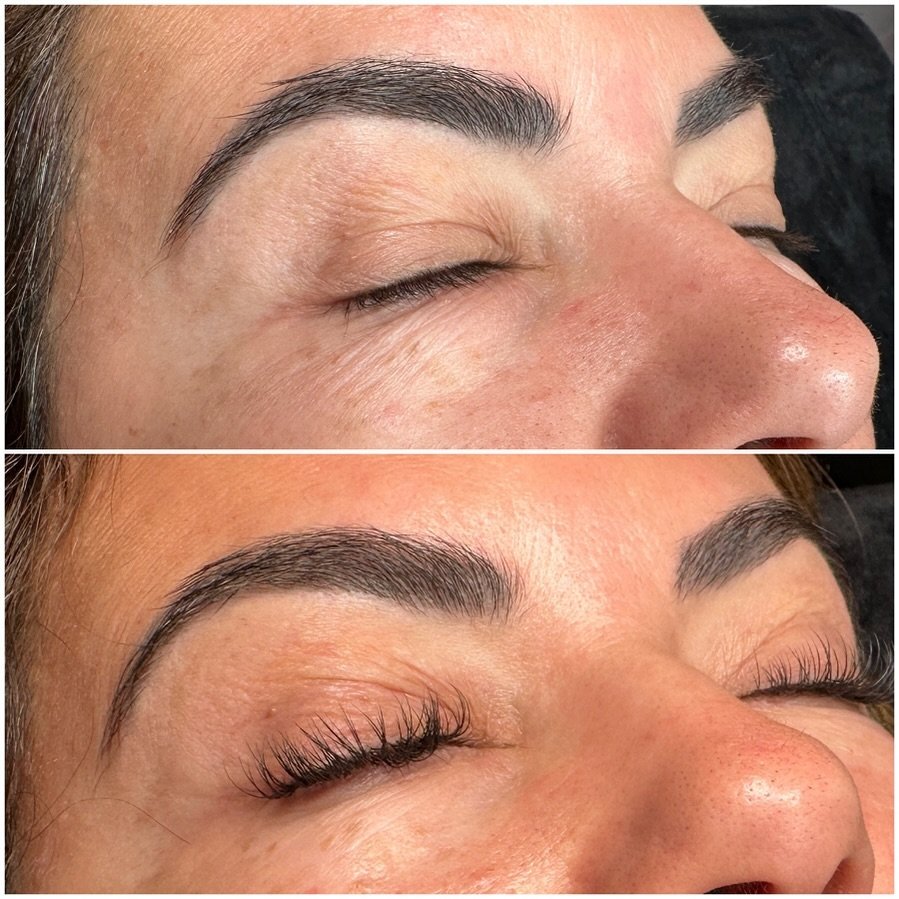 Did you know we now offer so much more than waxing? 

Here is a recent classic set on Mrs. Glayci. We love the natural lash look!! 😮&zwj;💨😍 (Franklin location only)

.
.
#lashextensions #lashextentionsnashville #lashesextension