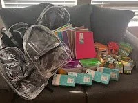 Back to school donation for The center of transforming lives