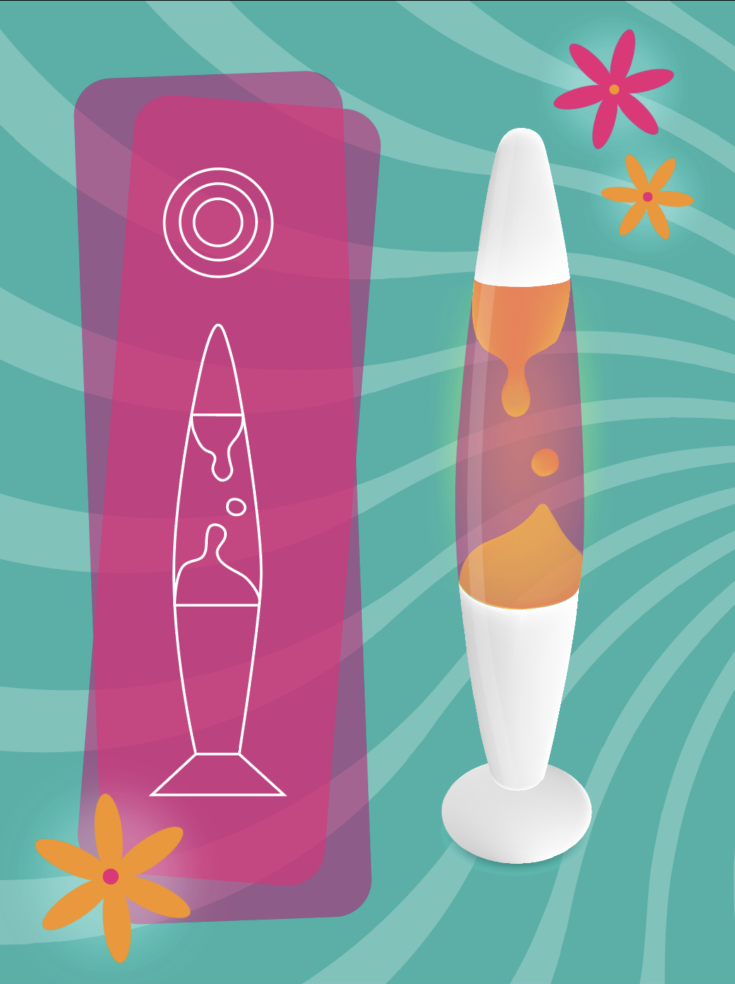 Illustrator Composition: Lava Lamp