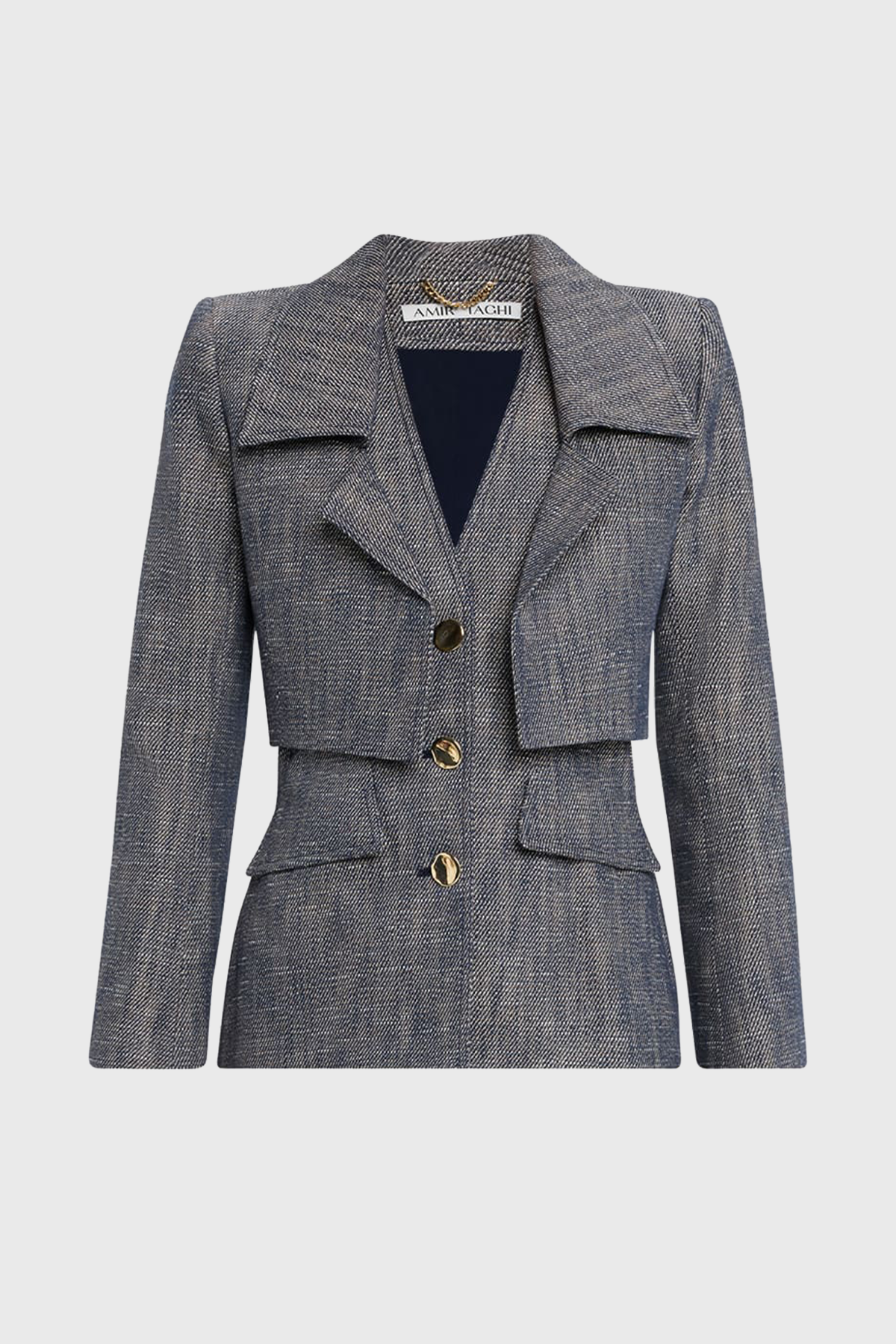 Cece Blazer in Cotton and Linen