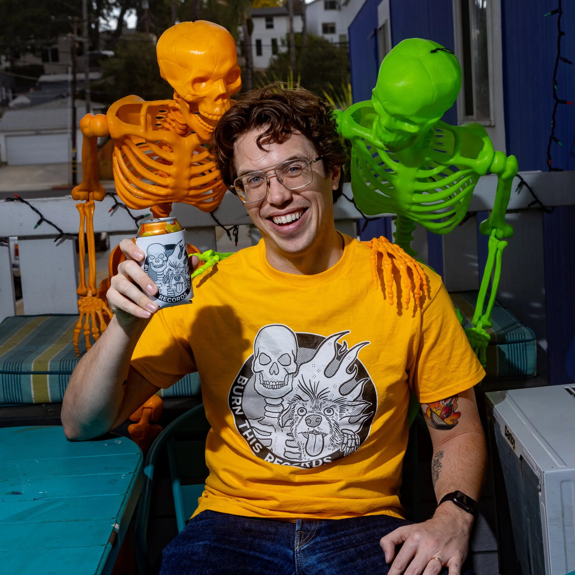 T - UNI YELLOW:KOOZIE.jpg