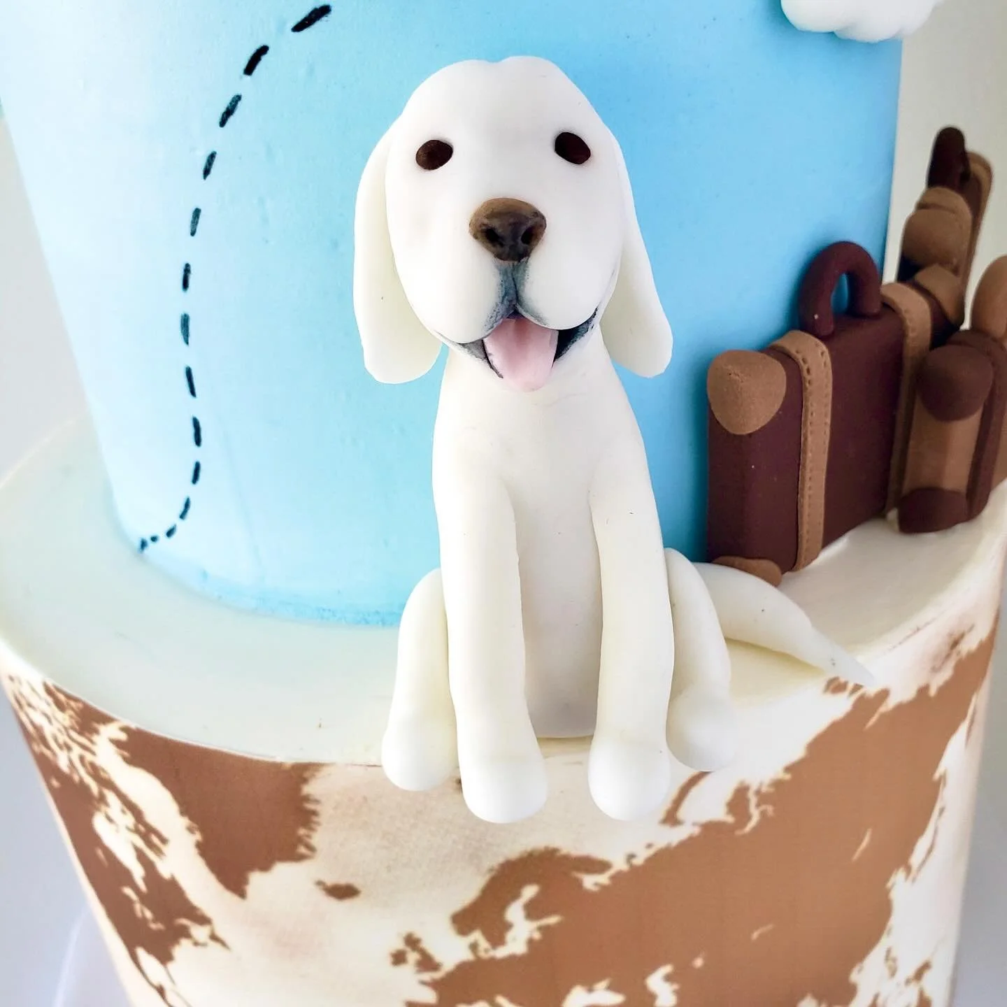 Anything is better when you have your best friend around&hellip;  even cake 🐶🍰