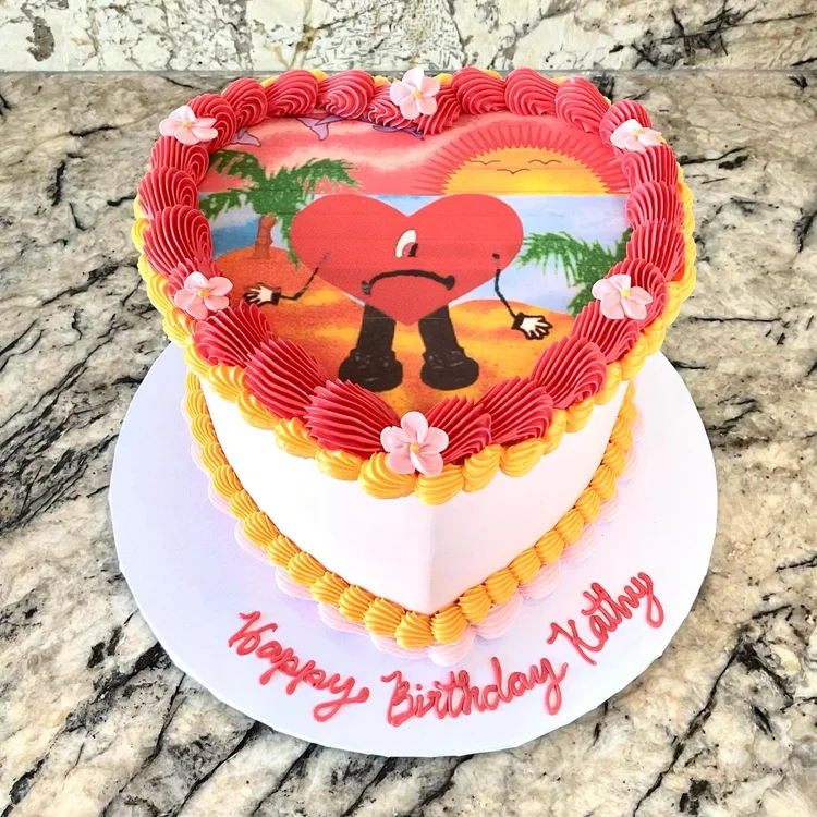 Heart cake by Sugar Mamas