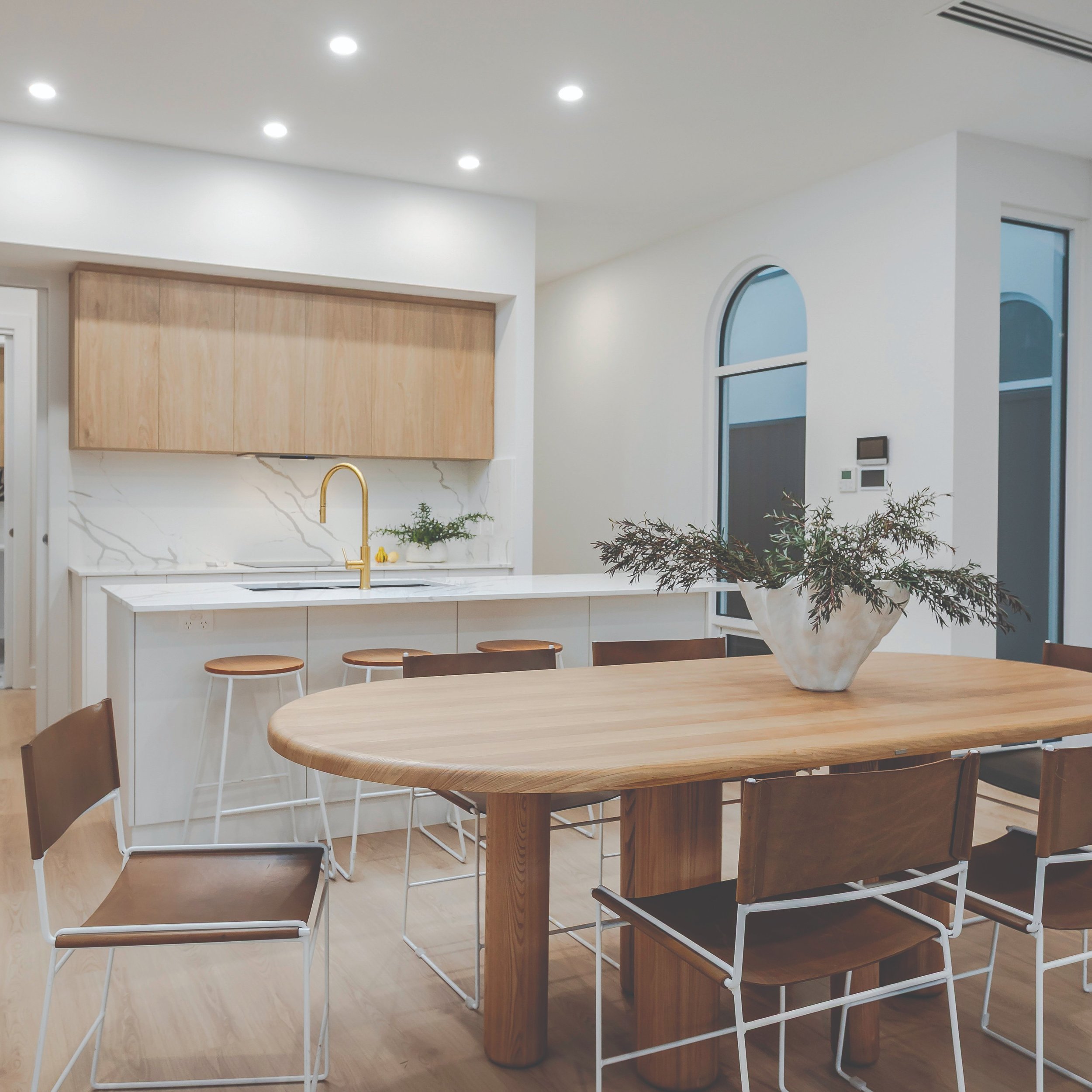 A beautiful house still needs to feel like home.

Contemporary architecture can be clean, striking and beautifully resolved &mdash; but without warmth, it can sometimes feel a little cold.

At Nailsworth, our styling was deliberately restrained. Warm