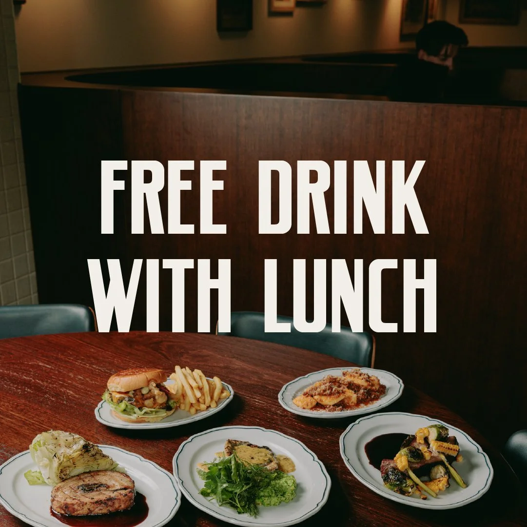 Free Drink With Lunch