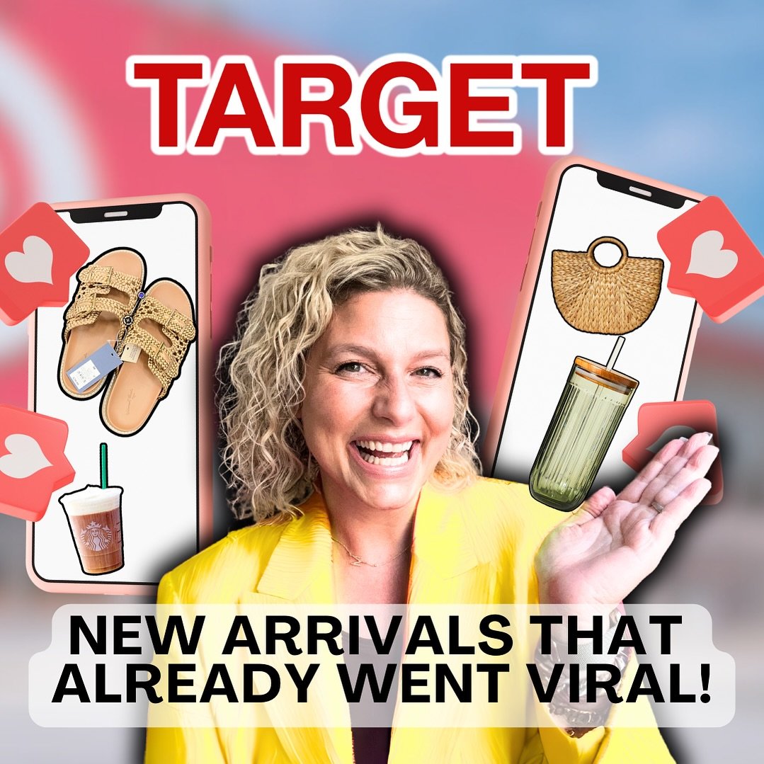 I have 21 @target beautiful new arrivals that all have resonated with thousands of people! Check it out on my Youtube channel and let me know what you&rsquo;re loving! Xo #target #targetdeals🎯 #targetstyle