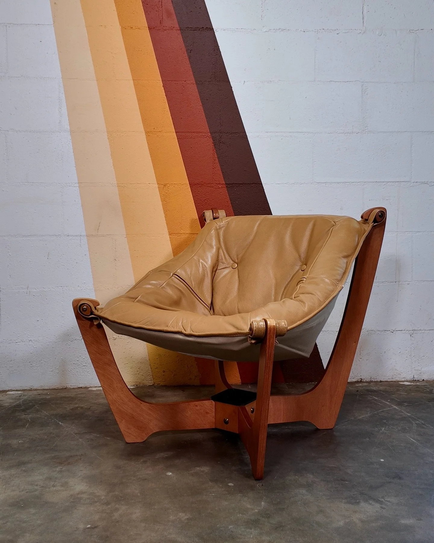 &ldquo;Luna&rdquo; Chair designed by Odd Knutsen for Hjellejgerde of Norway [SOLD]