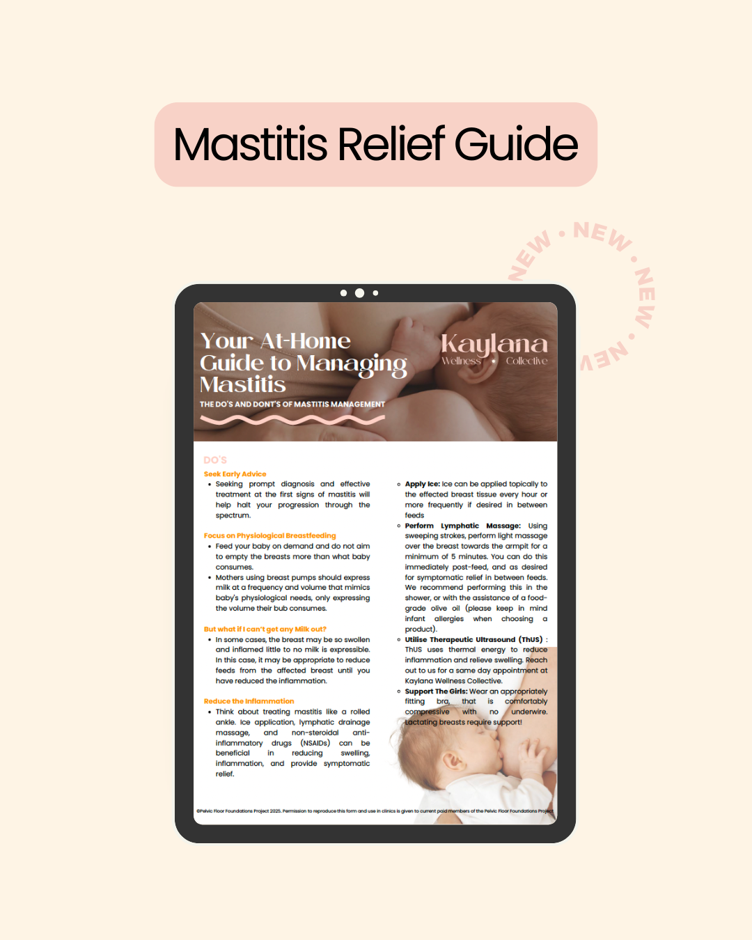 Mastitis Relief Guide