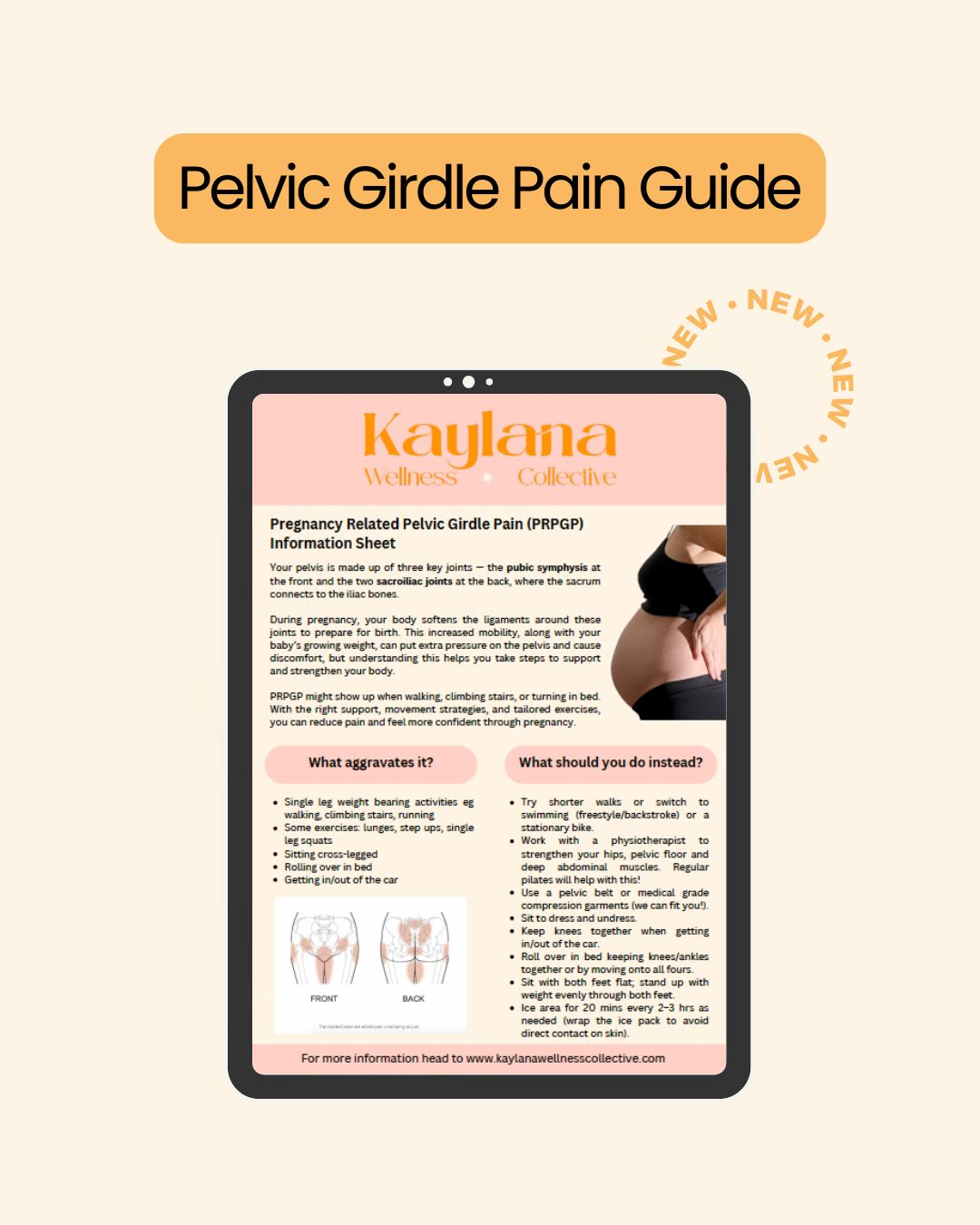 Pelvic Girdle Pain Guide