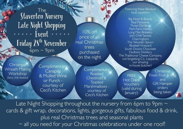 Stavertons Garden Centre Christmas Soirée 