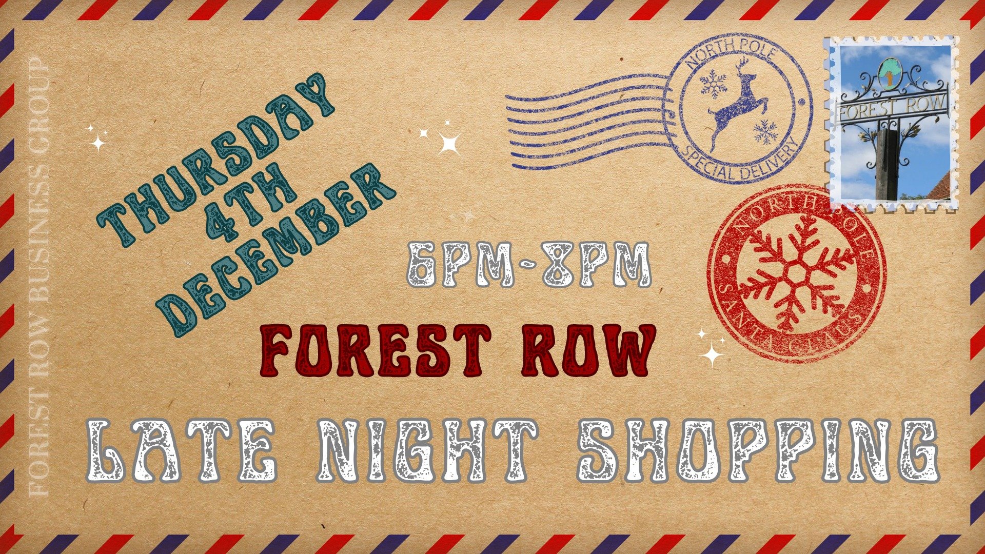 Shearers Fine Foods - Forest Row Late Night Xmas Shopping