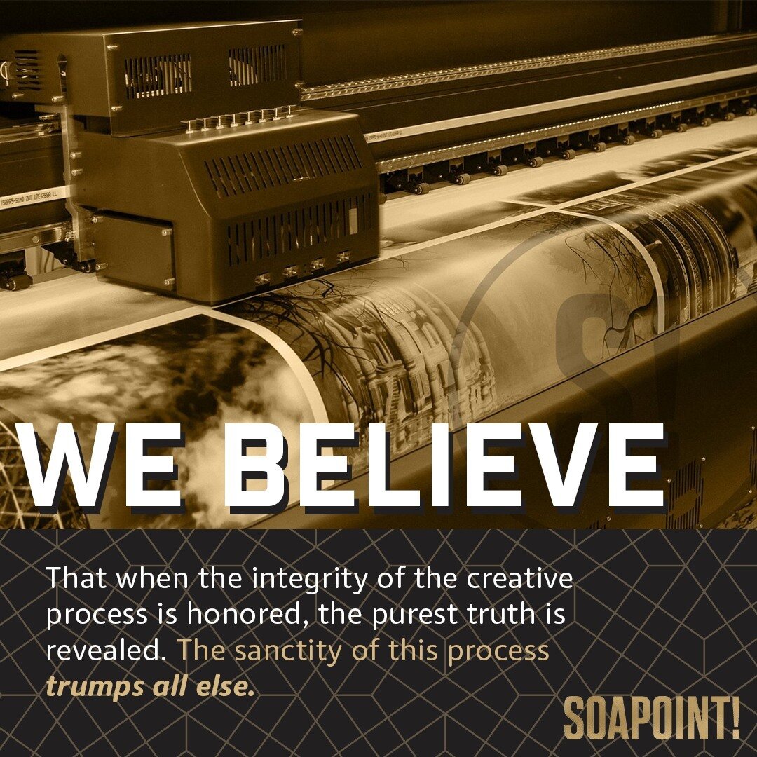 We are tastemakers with our fingers on the pulse of whatever is new, cool and noteworthy, but we're not trying to keep it to ourselves. Our enthusiasm for what we do is contagious and magnetic! 😁🧲

#Soapoint #BrandingAgency #PrintAgency #Branding #