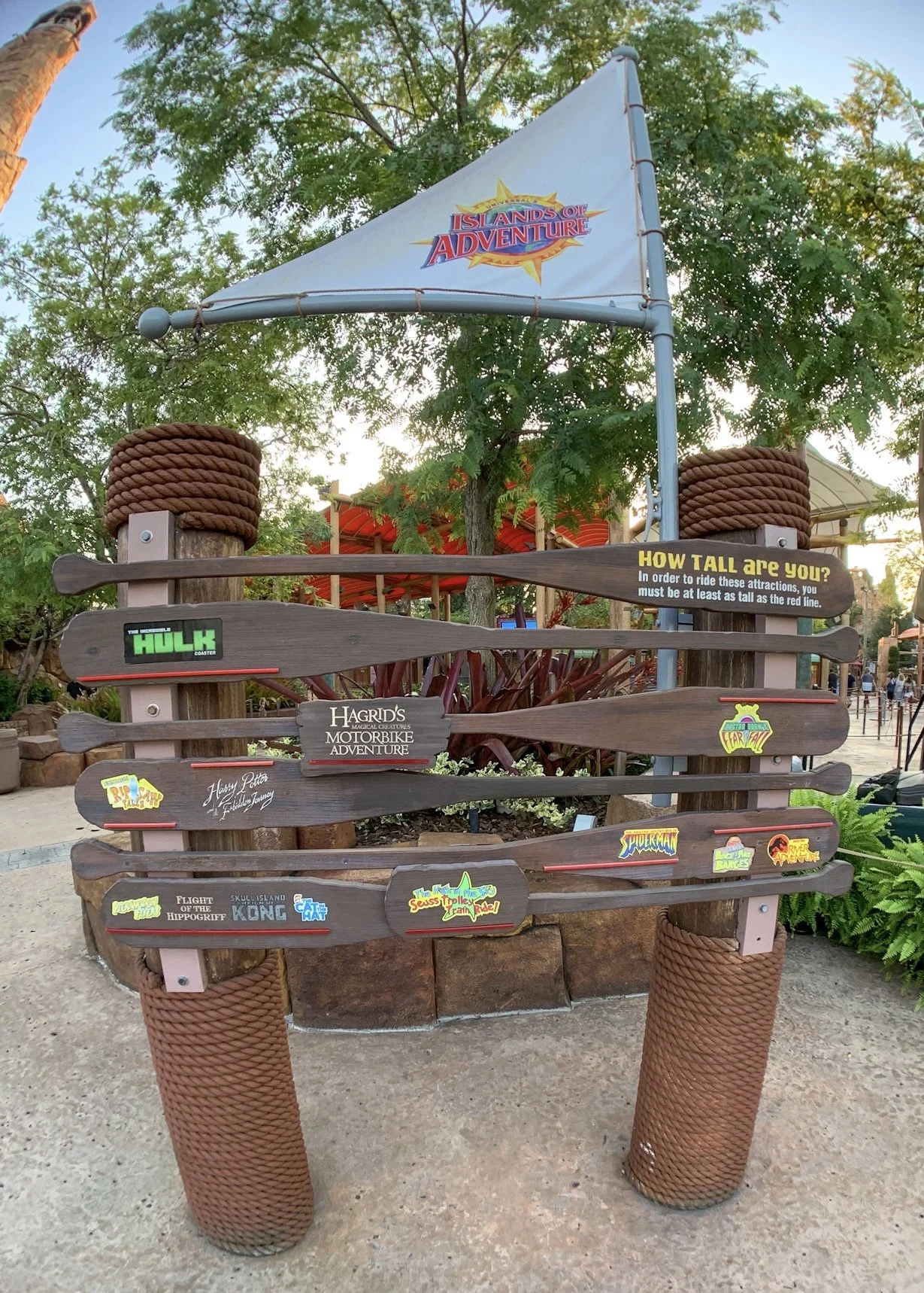 Islands of Adventure Height Sign.jpg