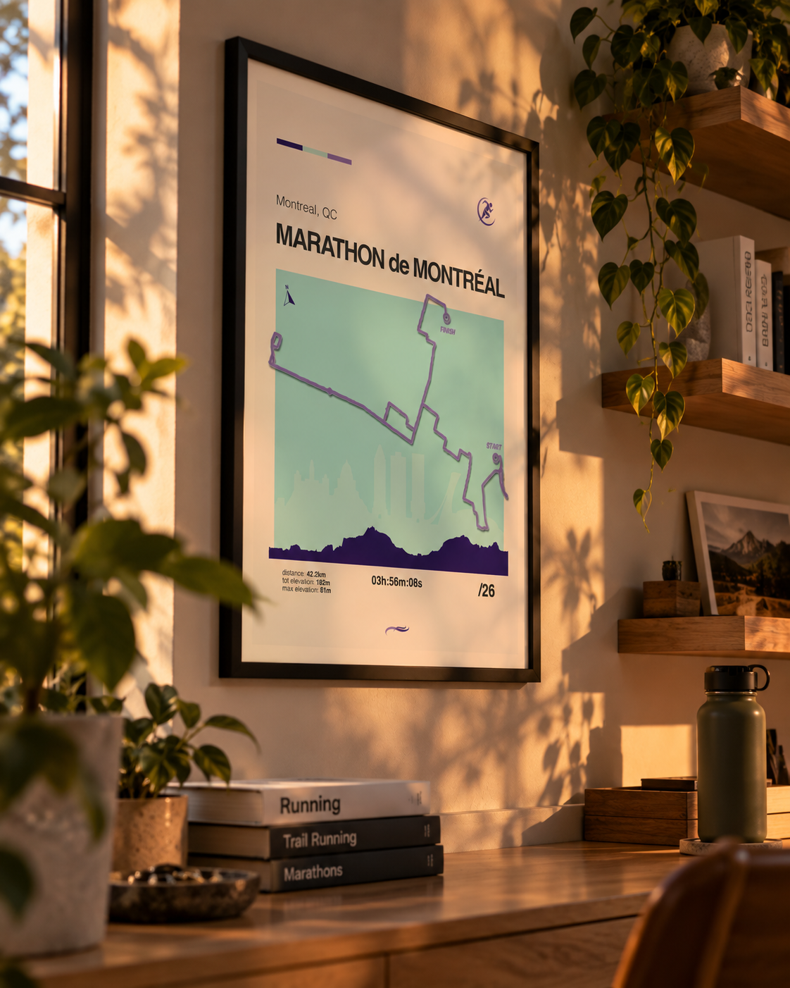 Montreal Marathon / Half-Marathon Print
