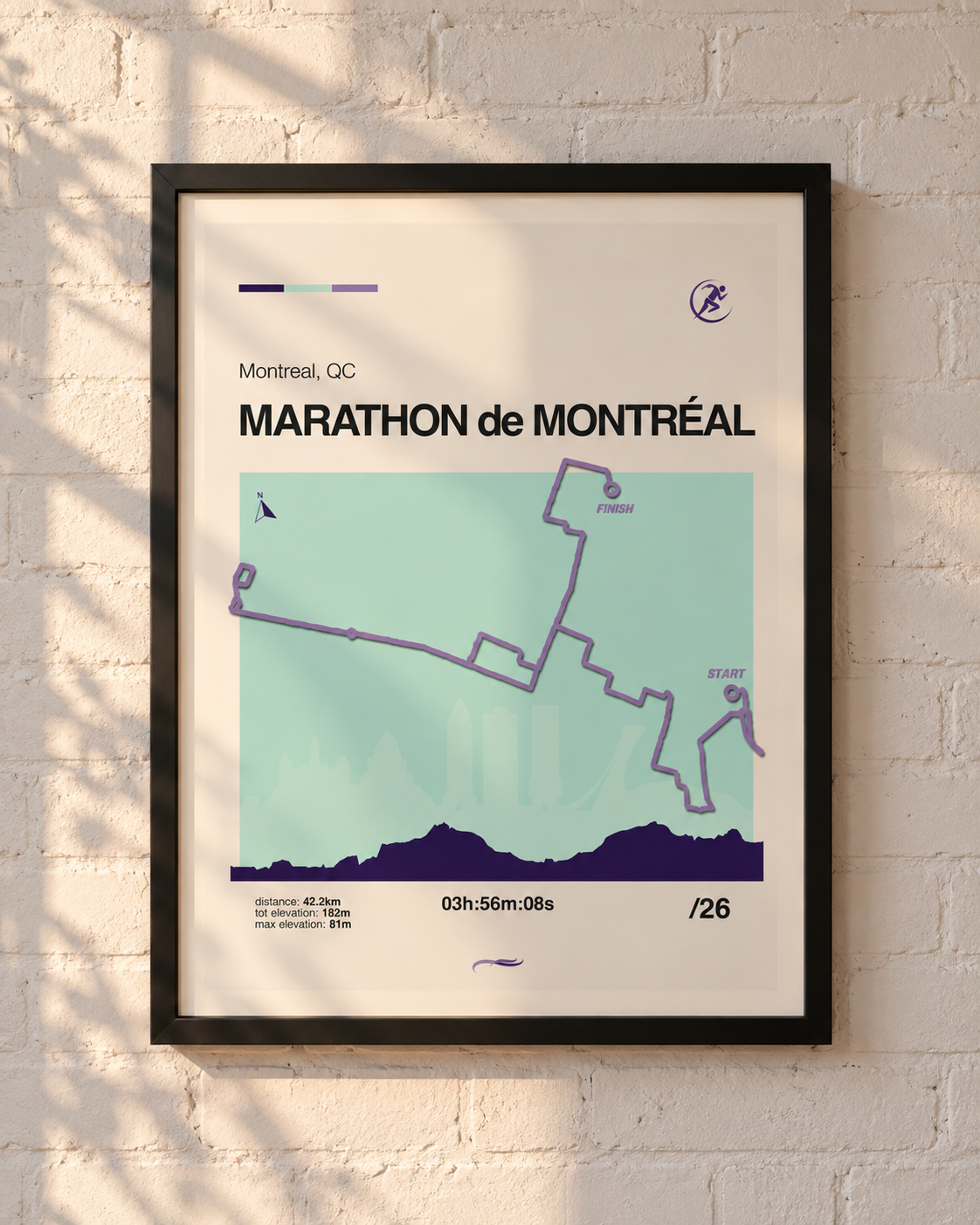Montreal Marathon Map Poster.png