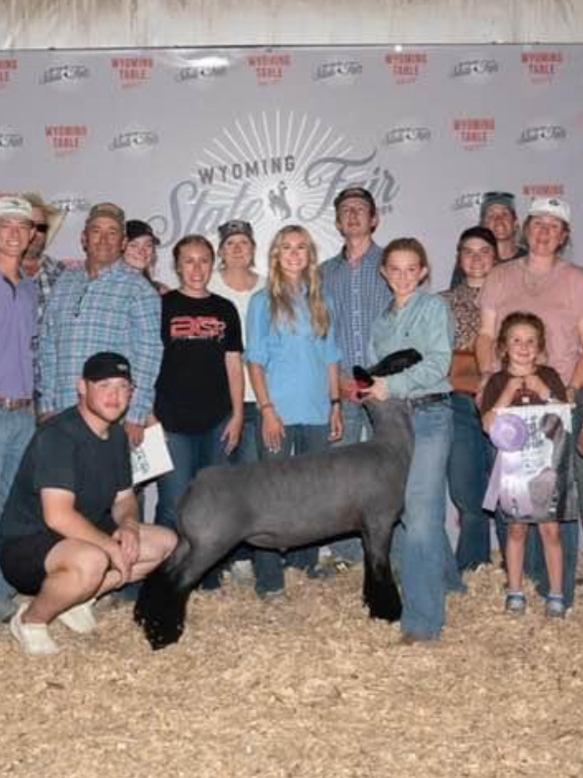 Reserve Grand Champion Market Lamb - Wyoming State Fair - Jori Miller