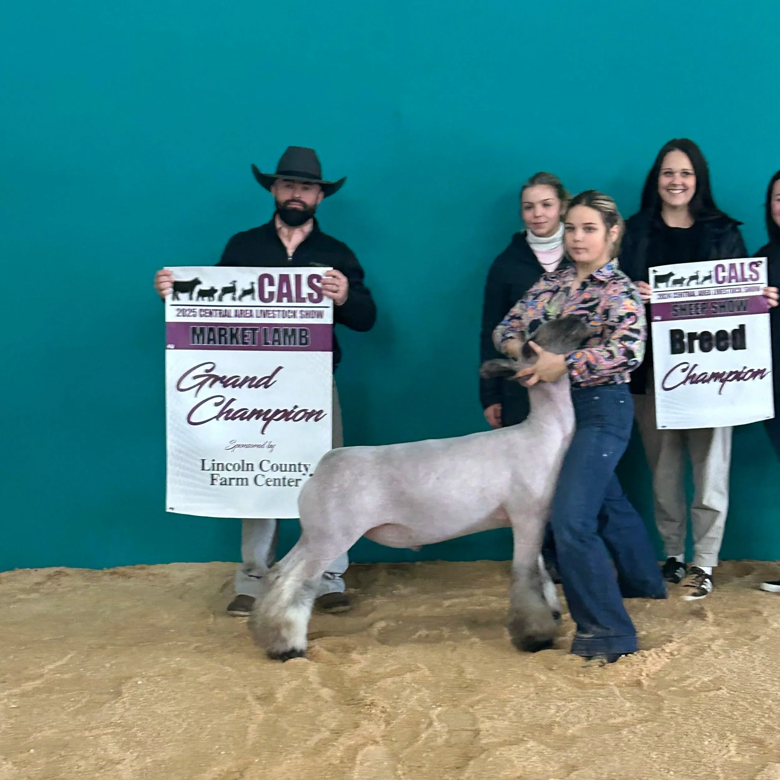 Grand Champion Market Lamb - Central Area Livestock Show - Maddison Wynd