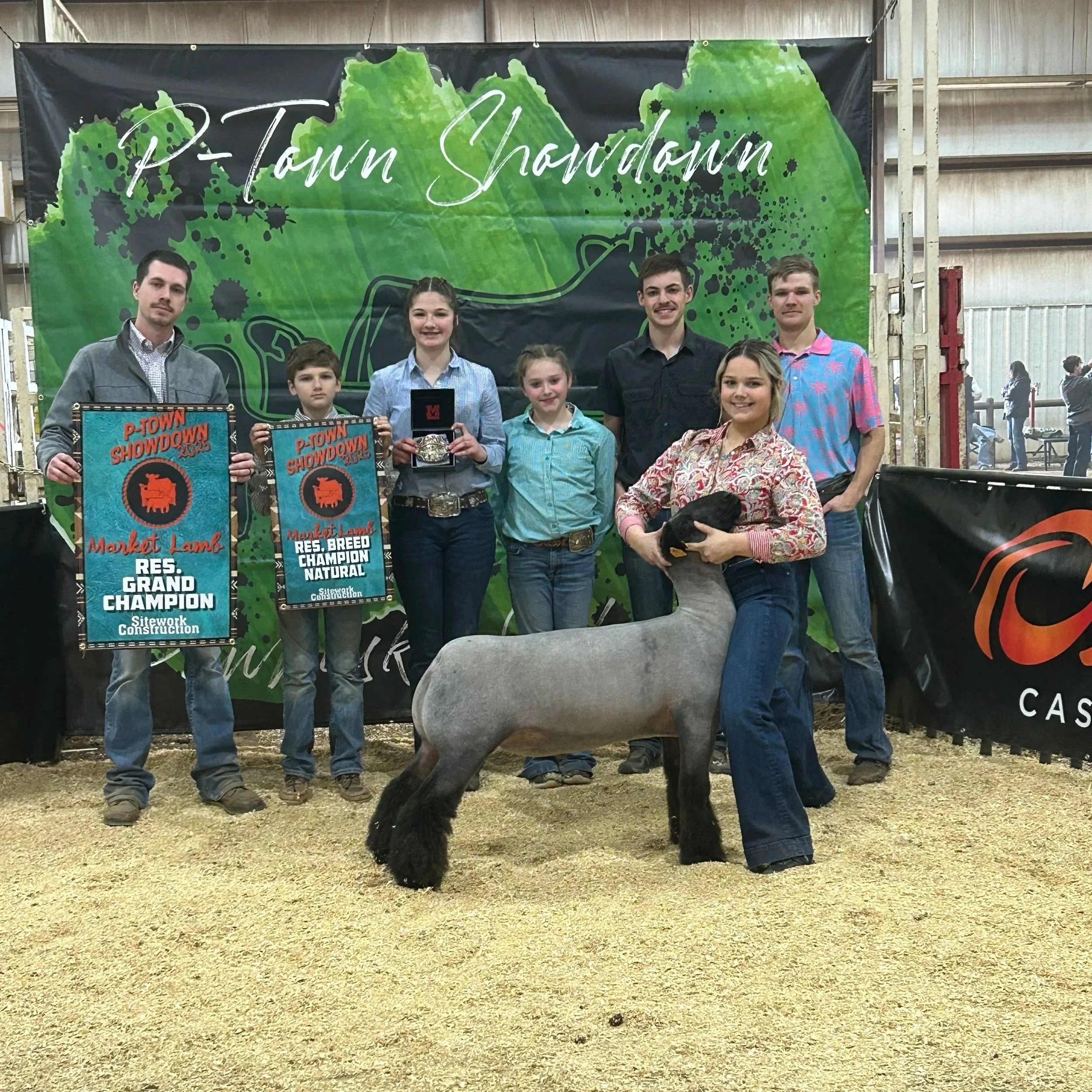 Reserve Grand Champion Market Lamb - P-Town Showdown - Maddison Wynd