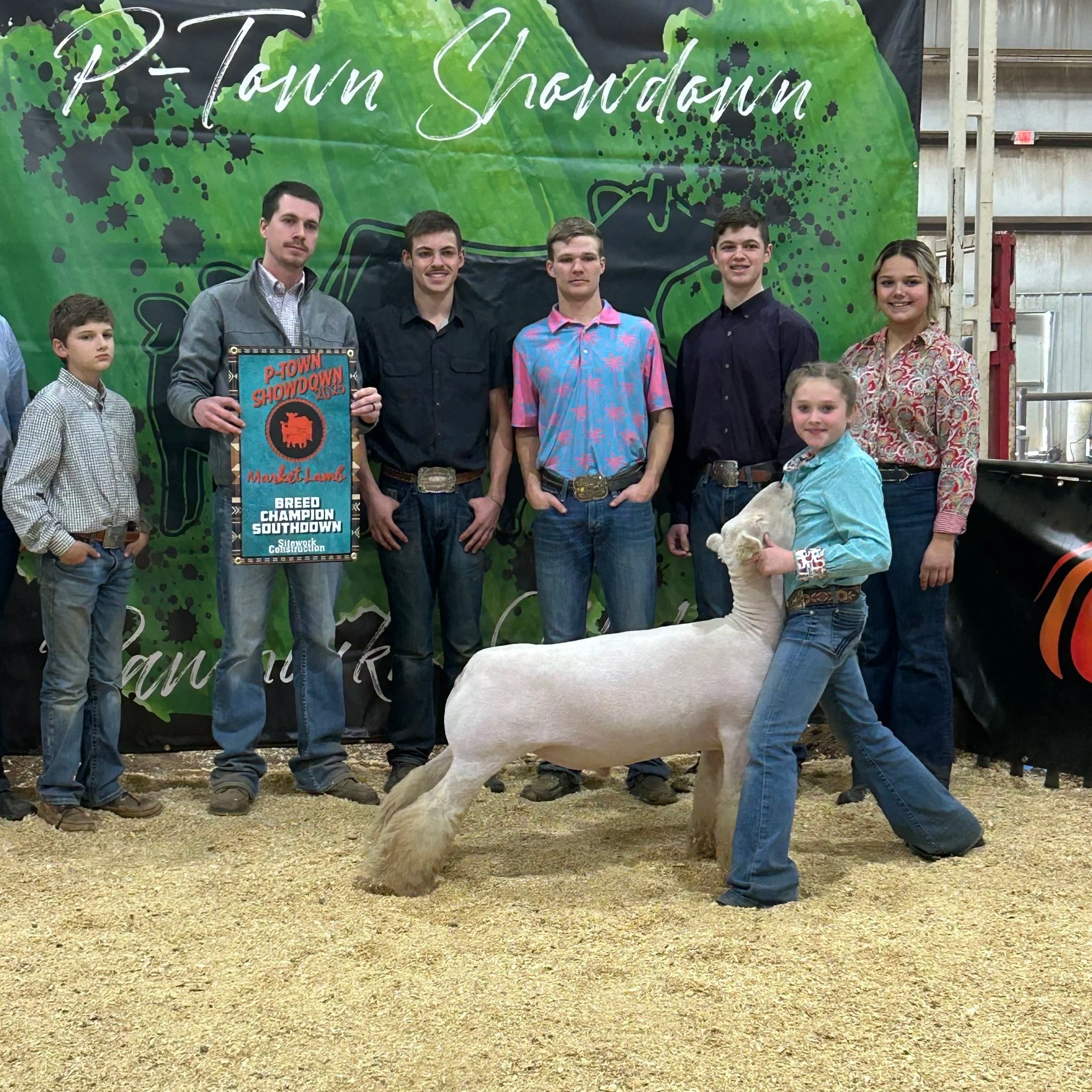 Breed Champion Southdown - P-Town Showdown - Amelia Barton