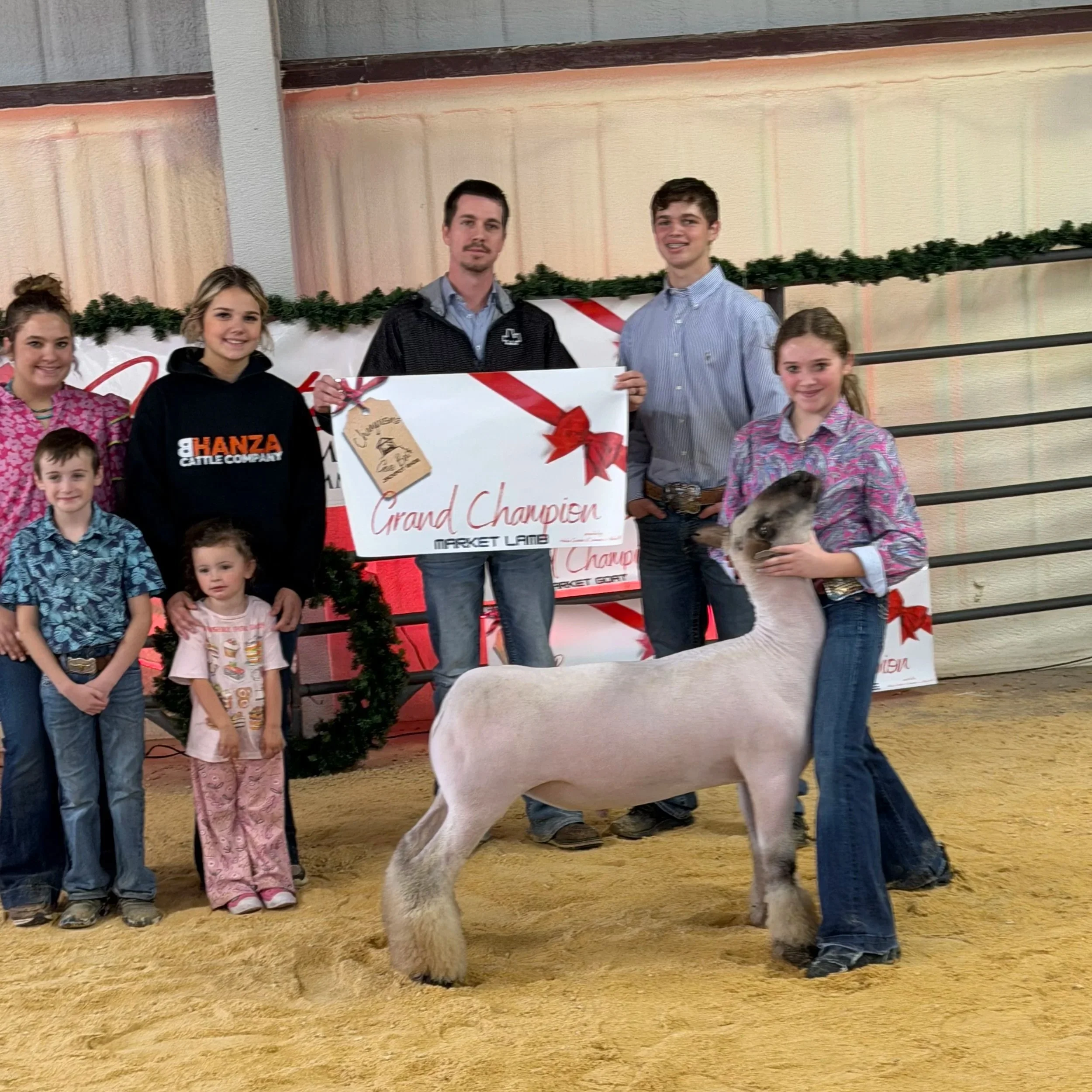 Grand Champion Market Lamb - Amelia Barton 