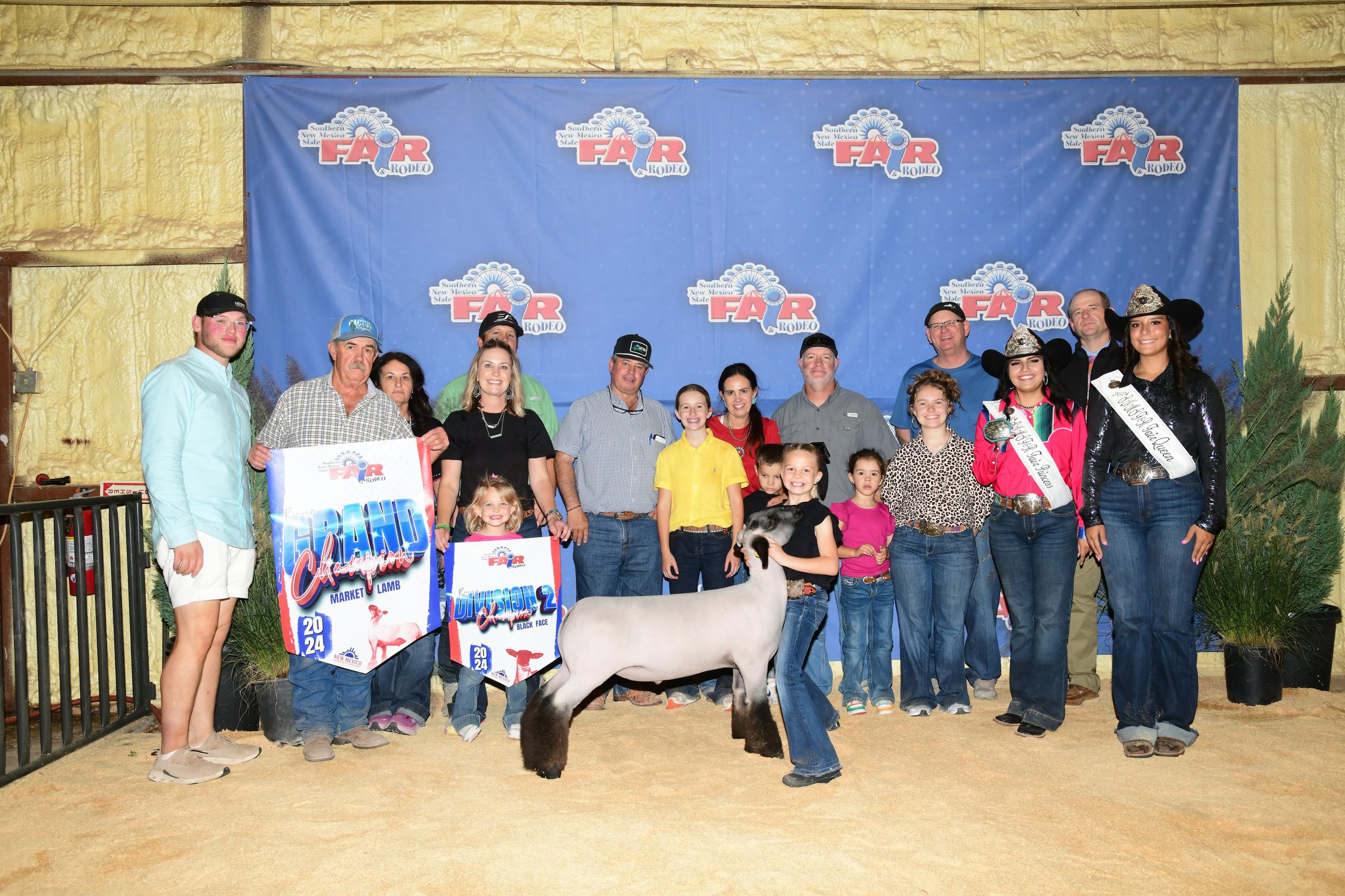 Grand Champion Market Lamb - Southern New Mexico State Fair - Bentley Poe