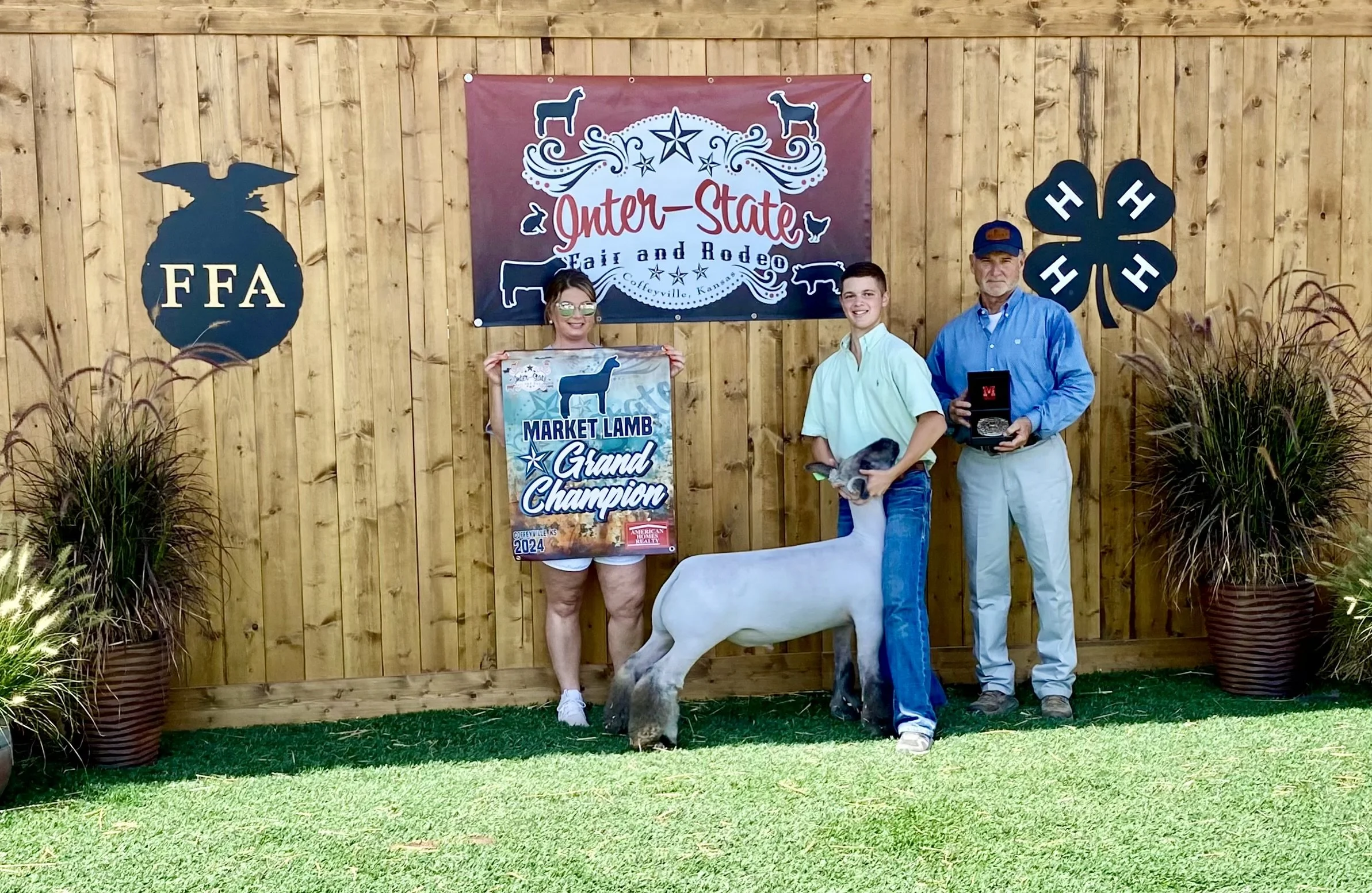 Grand Champion Market Lamb - Inter-State Fair & Rodeo - Joel LeLaCheur