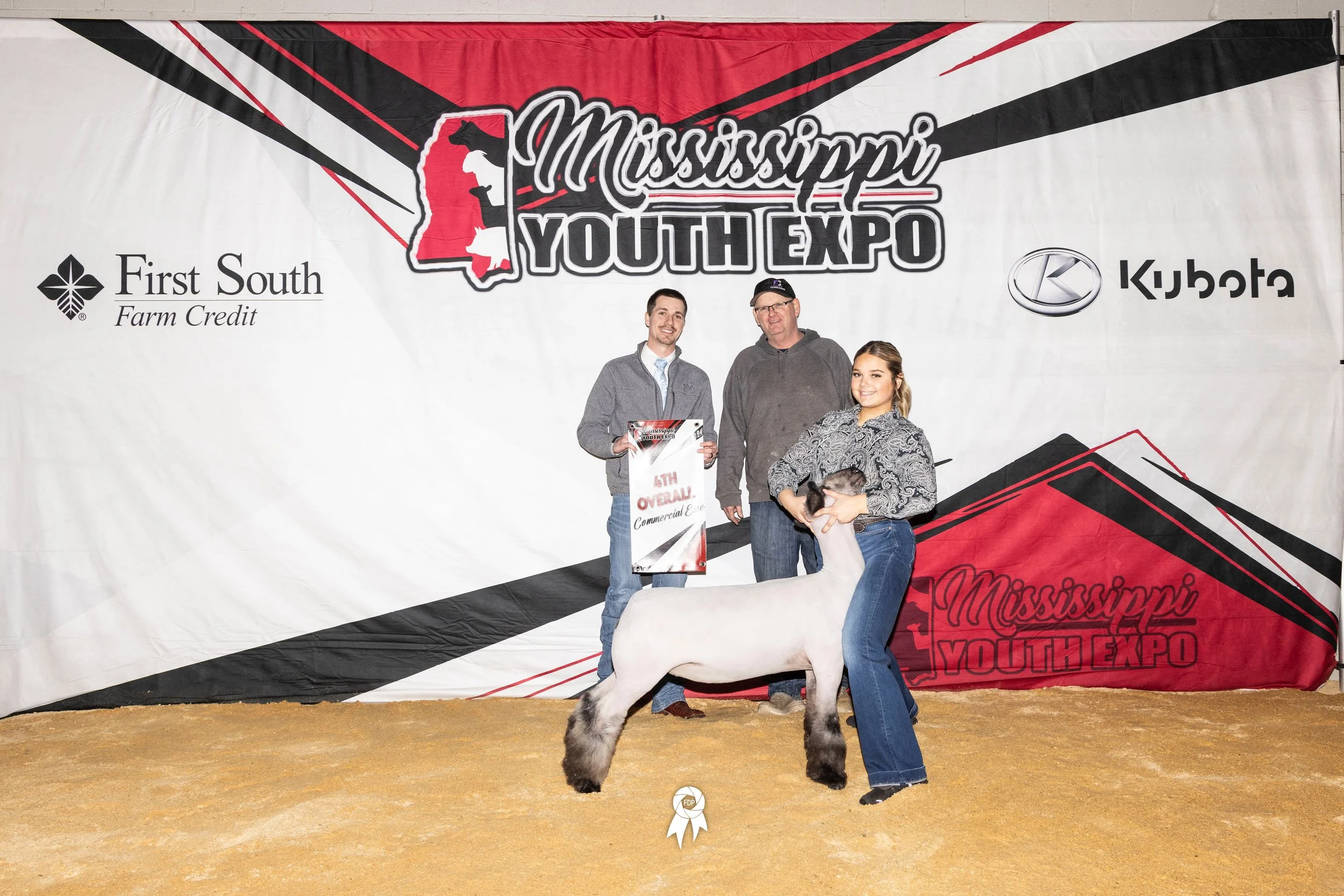 4th Overall Commercial Ewe - Mississippi Youth Expo - Maddison Wynd