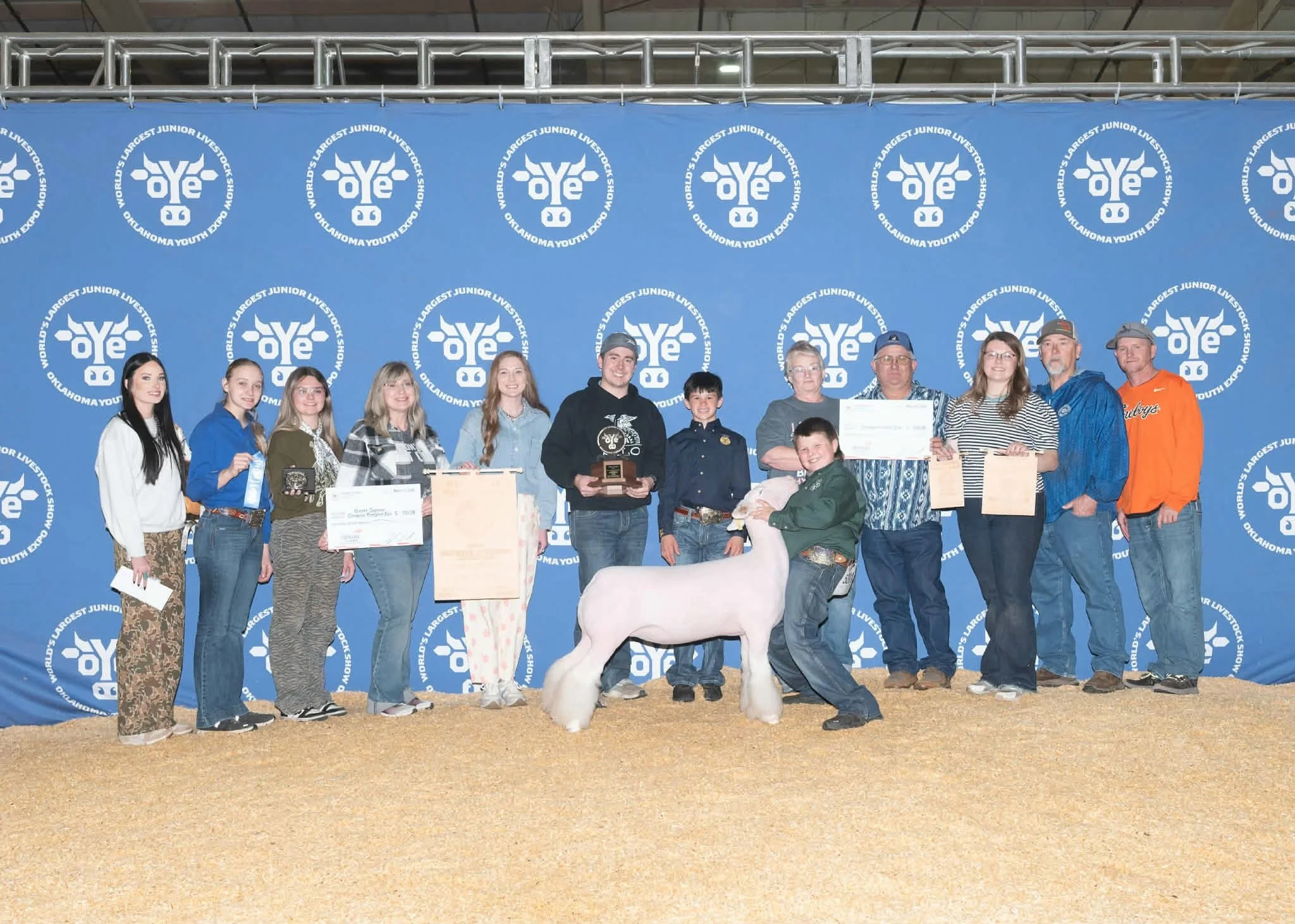 Grand Champion Dorset and Reserve Overall Purebred - Oklahoma Youth Expo - Grayson Bell