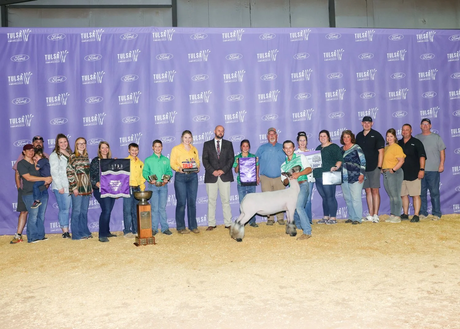 Grand Champion Market Lamb
Tulsa State Fair, 2022