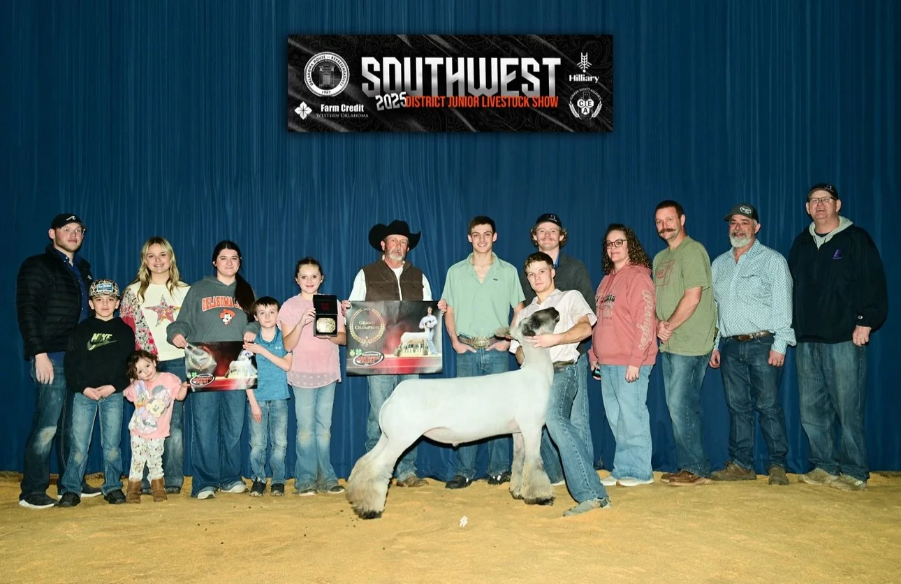 Grand Champion Market Lamb - Southwest District Junior Livestock Show - Landon Barton
