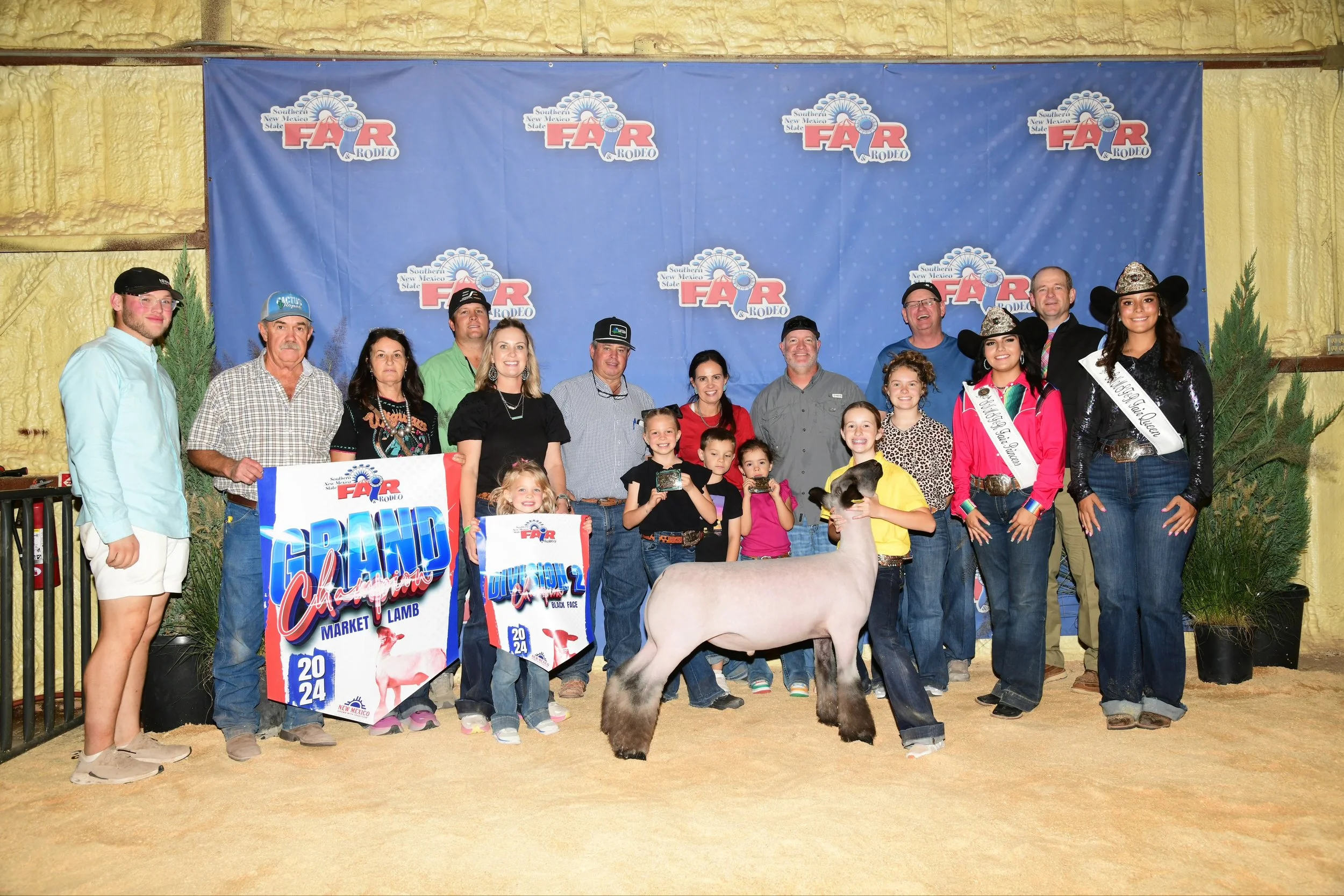 Grand Champion Market Lamb - Southern New Mexico State Fair - Reece Howell