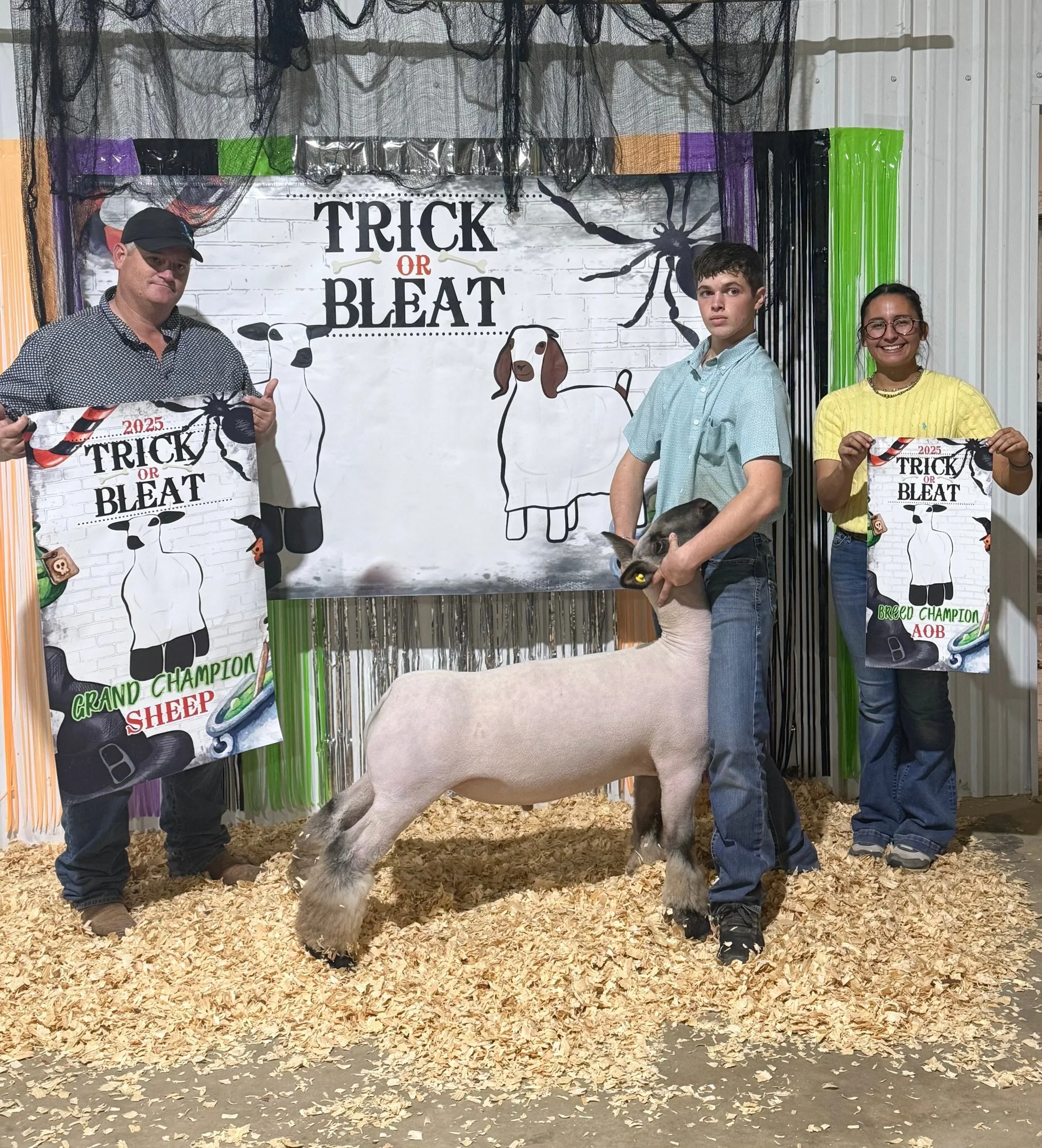 Grand Champion Market Lamb - Trick or Bleat - Joel LeLaCheur