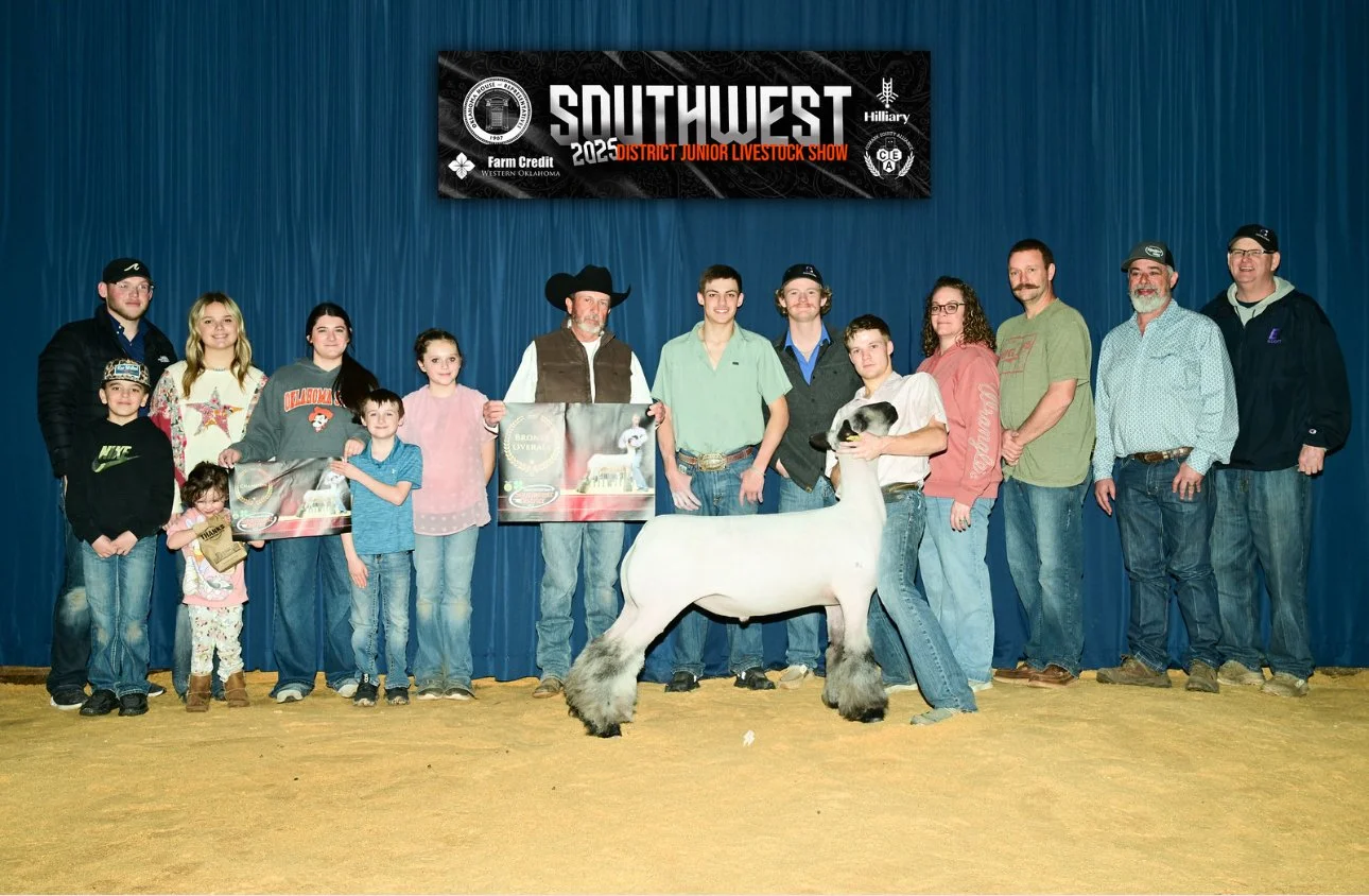 Bronze Medallion - Southwest District Junior Livestock Show - Landon Barton