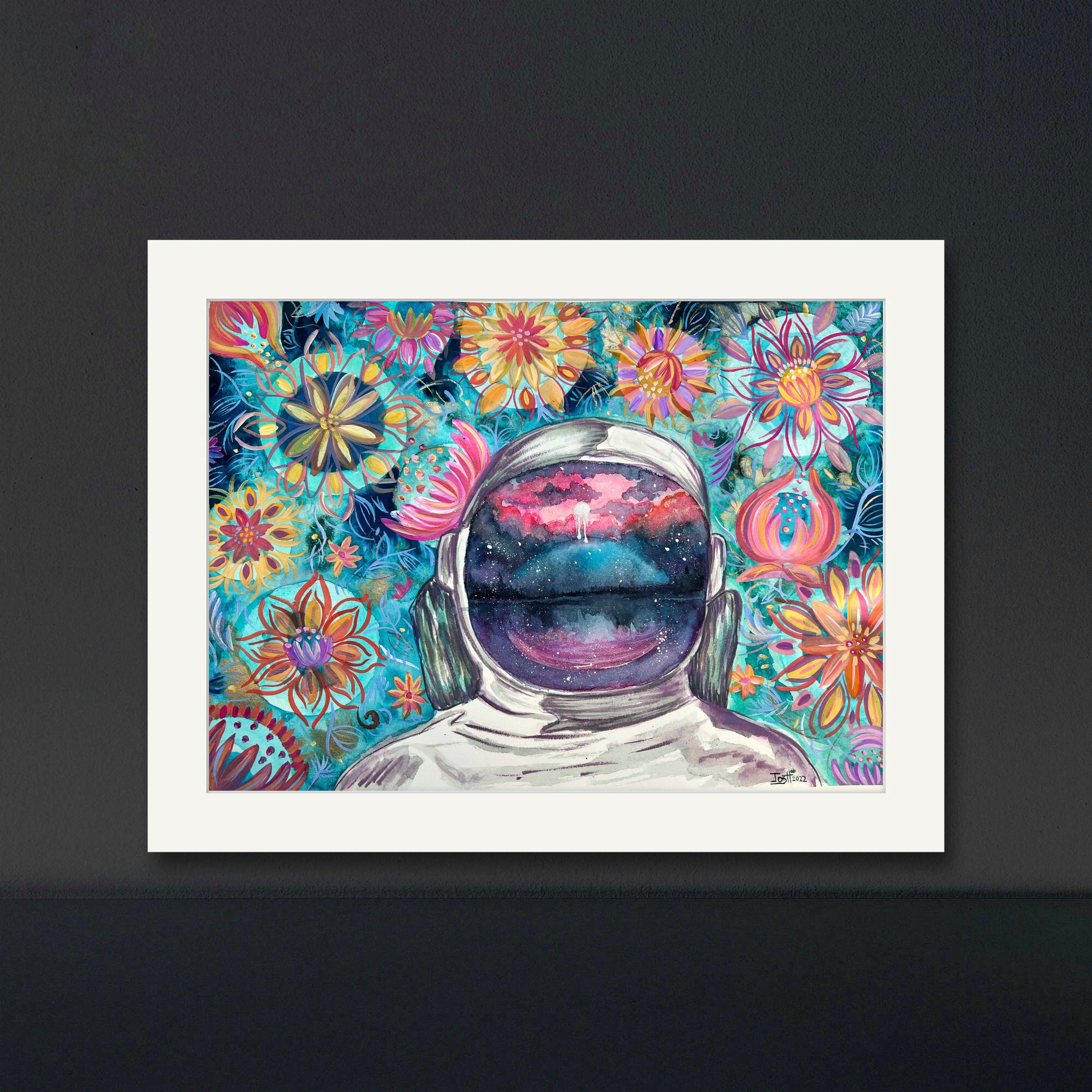 Astronauta en el paraíso