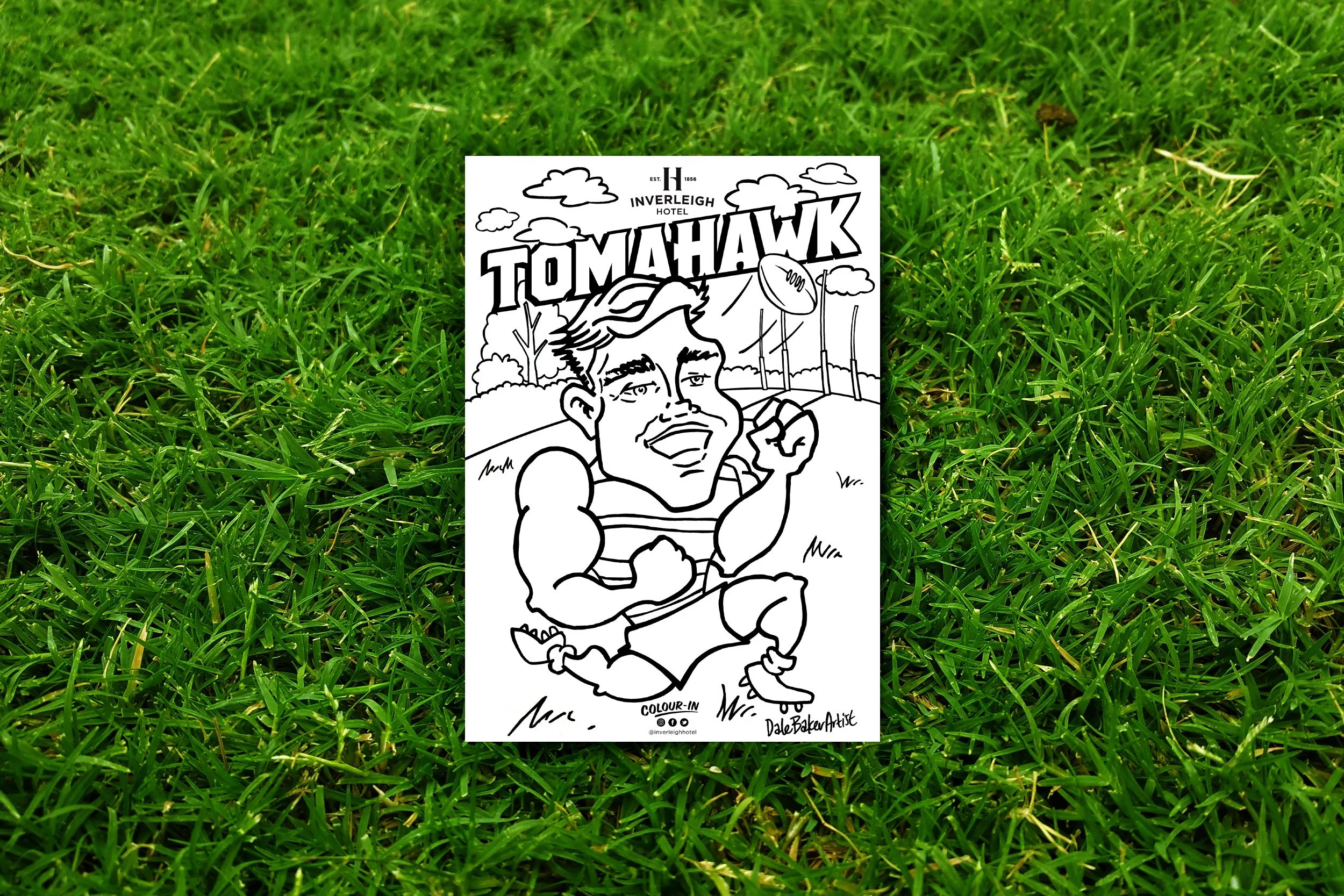 Pub-Hotel Kids Colour-In