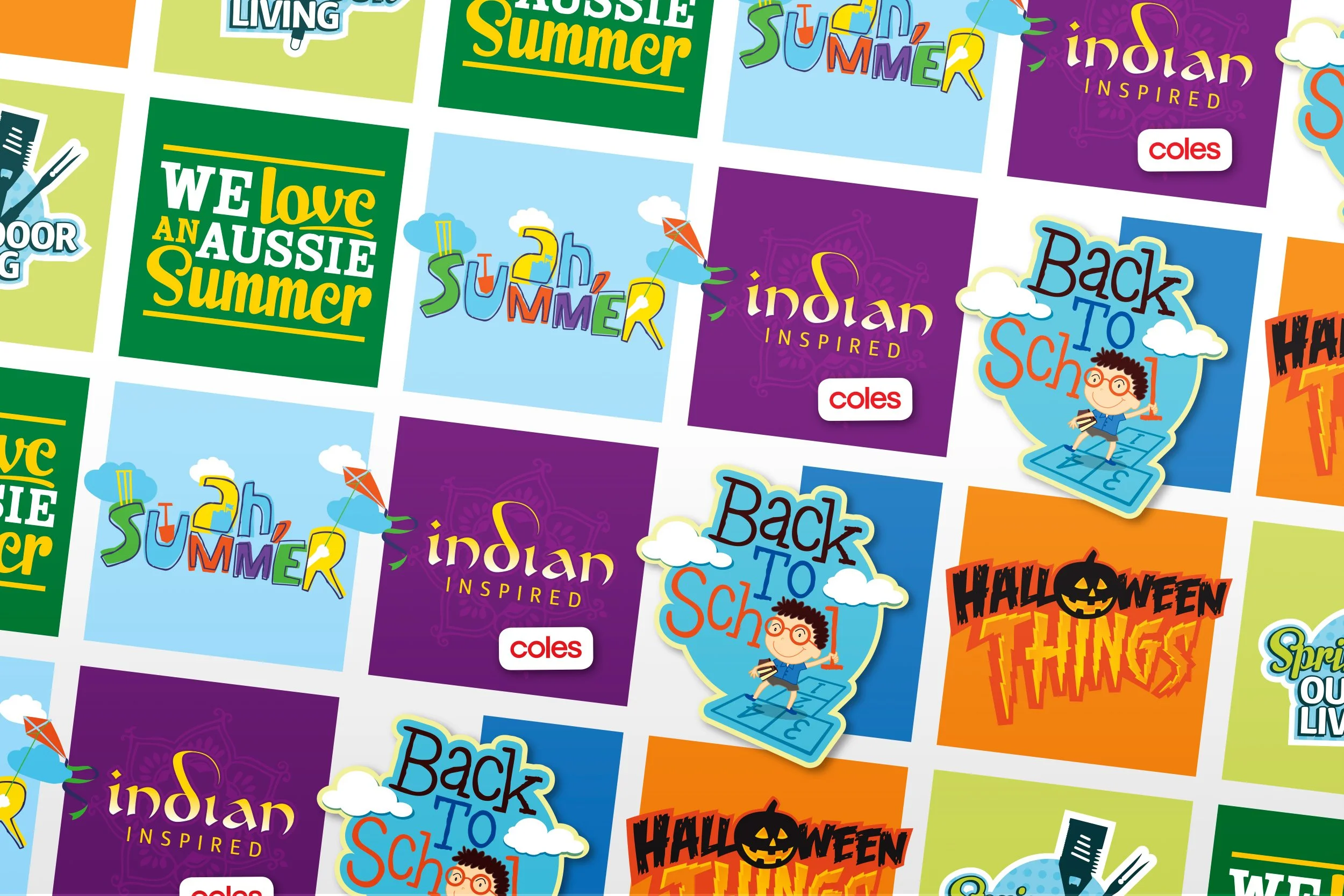 Coles - Seasonal & Event Campaigns