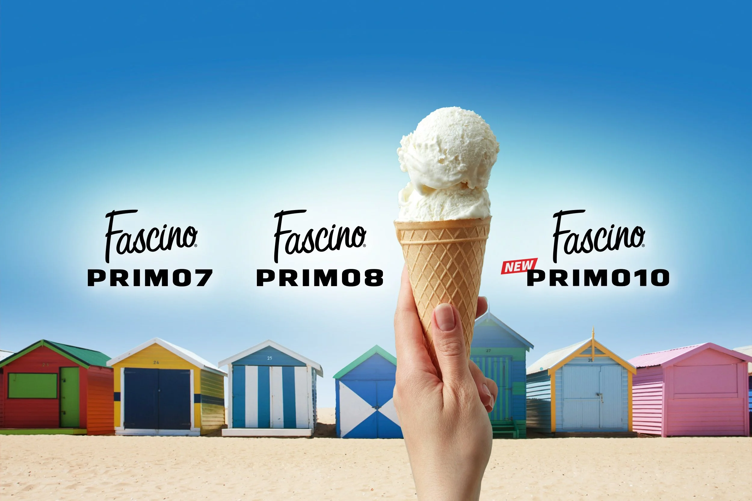 Ice Cream Display Freezer Range Logos