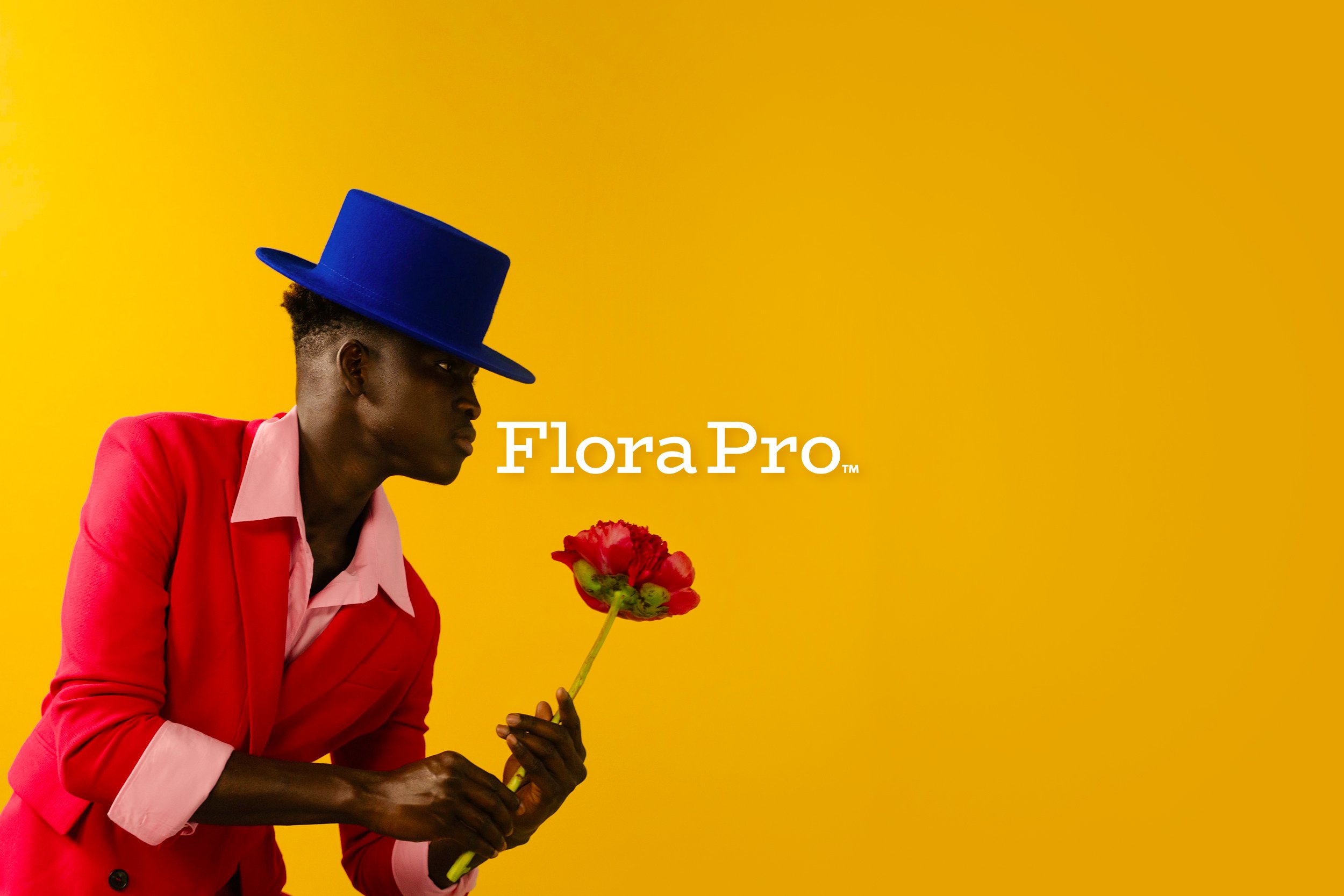 Flora Pro Wordmark Logo