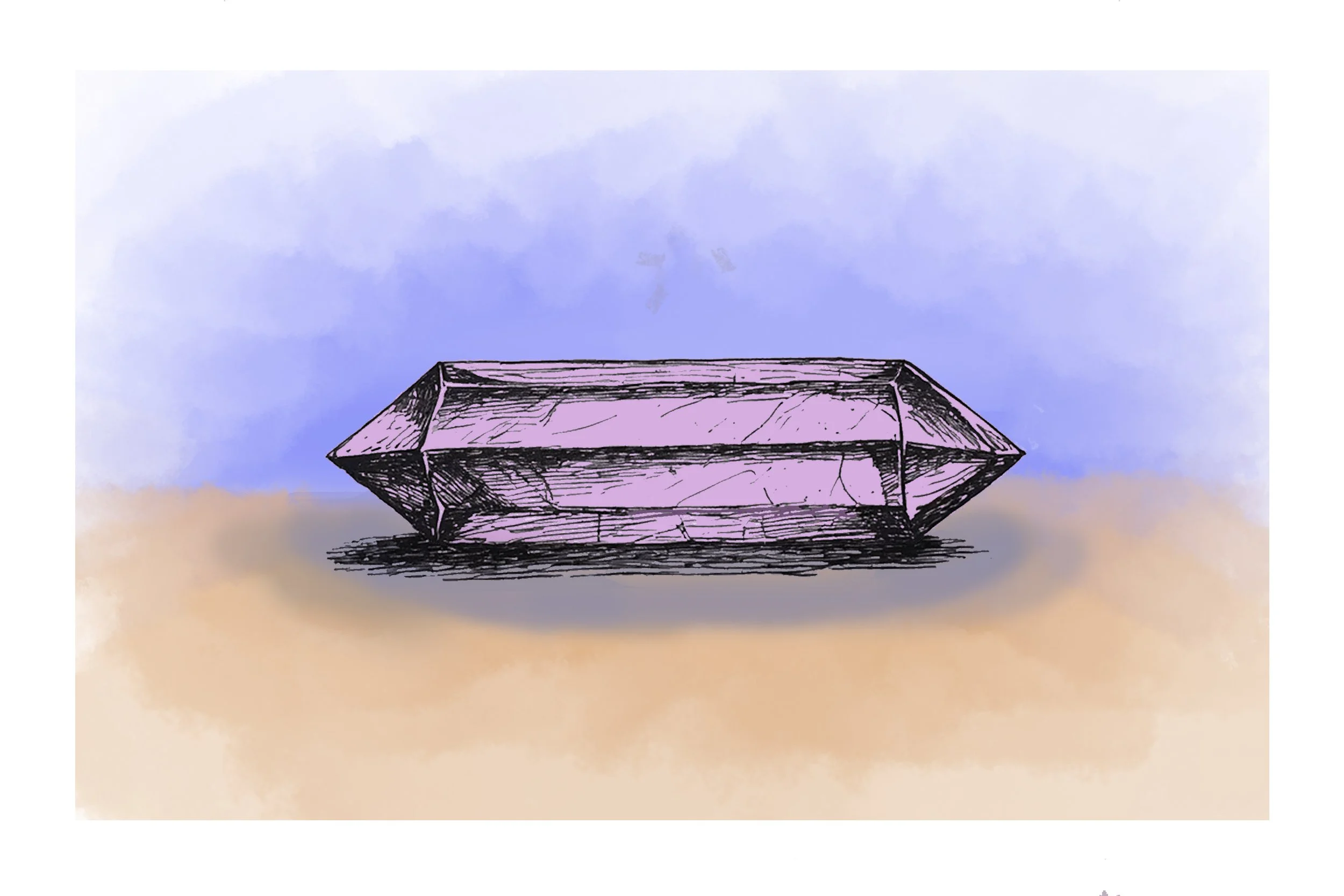 CRYSTAL Defining the intellectual limit, bait for the explorer. A scientist's stubborn denial-cum-transcendent breakthrough.