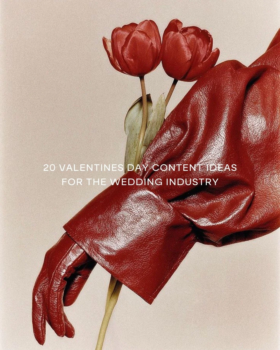 20 Valentine&rsquo;s Day content ideas for wedding creatives...

Because Valentine&rsquo;s Day isn&rsquo;t just about roses, it&rsquo;s about connection, storytelling, and showing the heart behind your brand.

Save this for when content planning feel