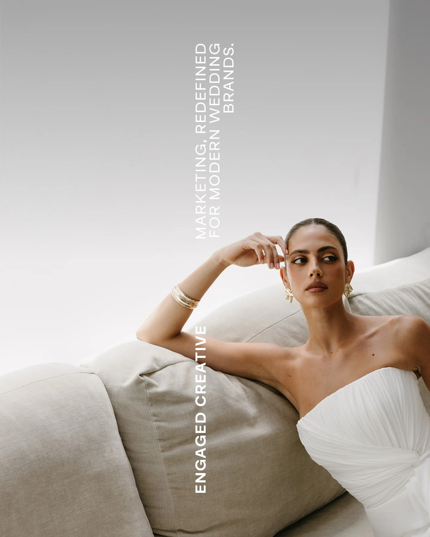 Marketing shouldn&rsquo;t feel chaotic.
Or confusing... Or like another full-time job you never asked for.

At Engaged Creative, we partner with wedding-based brands who want clarity, confidence, and strategy, not noise, not fluff, not guesswork.

We