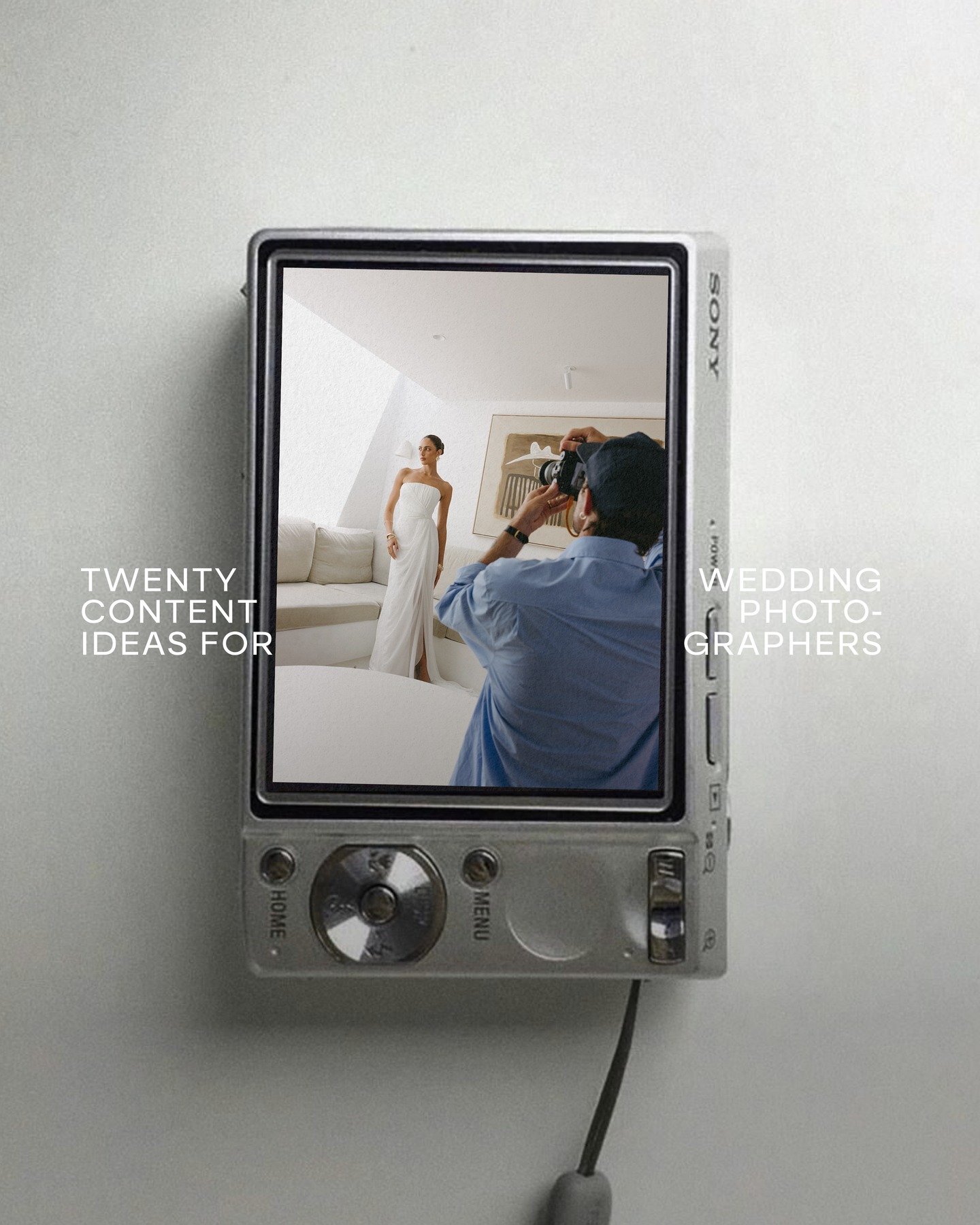 20 content ideas every wedding photographer needs!

Save it and share it with a fellow photographer!

#engagedcreative #weddingphotography #contentideas #bridalmarketing #creativeagency